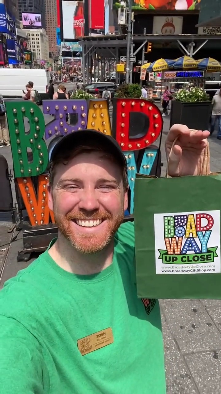 Cast and crew of @paranormalbroadway, welcome to Broadway! We hope you love your first preview custom ticket stub magnets and have a great run at the August Wilson!