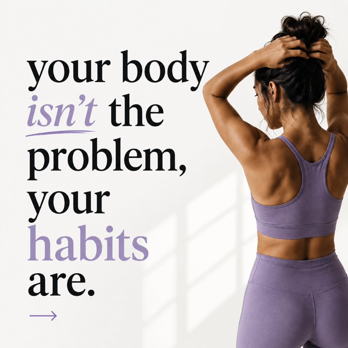 The biggest changes usually come from the least exciting things done consistently.
Strength training regularly.
Eating enough protein and fueling your workouts.
Moving throughout the day.
Prioritizing sleep and recovery.
Staying consistent even when motivation disappears.
None of these require perfection. They require repetition.
Your results are often a reflection of the habits you practice most—not the effort you give occasionally.
Build better habits. Give them time. Let them compound.
Need help creating a plan you can actually stick with? 💕DM us HABITS.
#fitness #habits #fyp #strengthtraining #nutrition