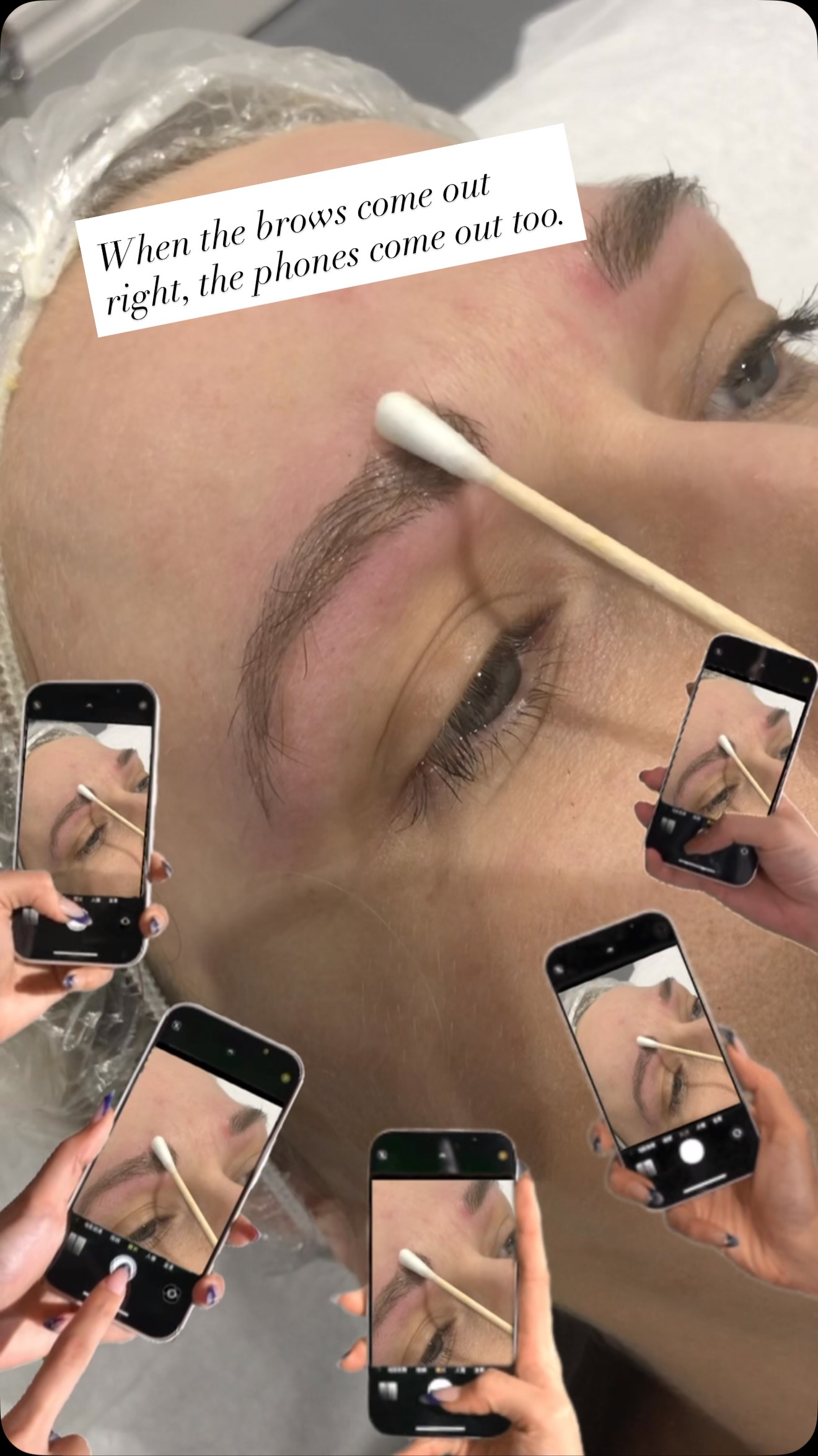 When the brows come out right, the phones come out too.
Shape mapped to your face, not to a trend. Nothing over-drawn, nothing that ages you. Just brows that do the lifting your face was already asking for.
This is the bit people notice before they notice anything else.
Brow consultations are free, bring a photo of what you hate and we’ll work backwards from there.
📍 Algarve — link in bio.
#browsonpoint #browtransformation #algarvebeauty #expatsinportugal #aestheticsportugal browgoals