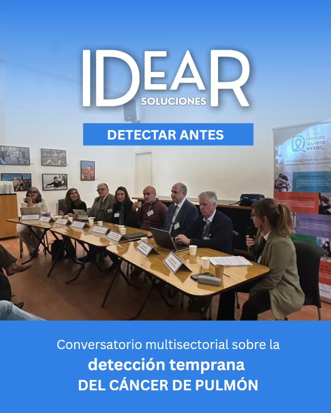 ¿Cómo llevar la detección temprana del cáncer de pulmón a la práctica en nuestro país? 🫁🇦🇷
El pasado miércoles realizamos una nueva edición de #IdearSoluciones: Detectar Antes, un encuentro multisectorial organizado por la Fundación Donde Quiero Estar.
Reunimos a especialistas en clínica, investigación, gestión pública y representantes de pacientes para debatir cómo implementar y escalar el tamizaje por tomografía de baja dosis en el sistema de salud argentino.
💬 Ejes principales del debate: 🔹 Captación y adherencia de la población de riesgo. 🔹 Articulación con programas de cesación tabáquica. 🔹 Superación de barreras financieras y organizacionales. 🔹 Construcción de una agenda común interinstitucional.
Agradecemos a todos los referentes de instituciones públicas, privadas y de la sociedad civil que hicieron posible este diálogo colaborativo. 🤝
▶️ Mirá la grabación completa del encuentro acá: https://www.youtube.com/watch?v=sG-6gRCQ6Y4
#saludpública #cancerdepulmon #detecciontemprana #idearsoluciones #fundaciondondequieroestar #oncologia #innovacionensalud #tamizaje
@vickyvieltemperley @VickyViel
