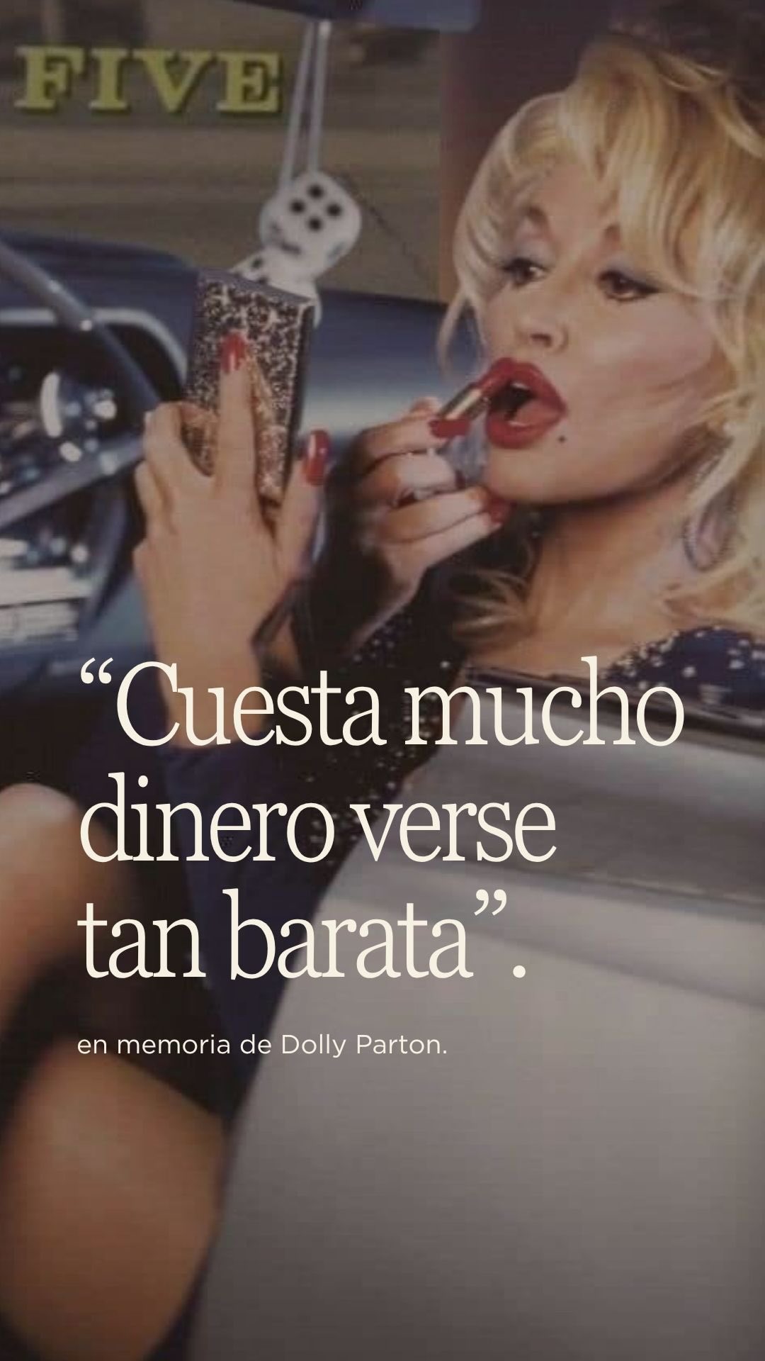En honor a la vida, estilo y esencia de #DollyParton.