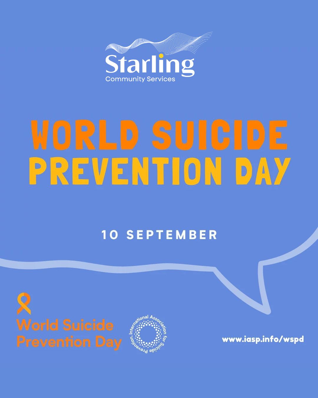 Today is World Suicide Prevention Day. Suicide can affect every one of us. By raising awareness, reducing the stigma & encouraging action we can help to reduce the instances of suicide around the world.
Join our community in honouring #WSPD2026 tonight at the Waterloo Region Suicide Prevention Council's event at the Family Centre, 65 Hanson Ave, Kitchener from 4:00 p.m. to 7:00 p.m.
Learn more at www.wrspc.ca/wspd-2026
@wrspc
#WorldSuicidePreventionDay