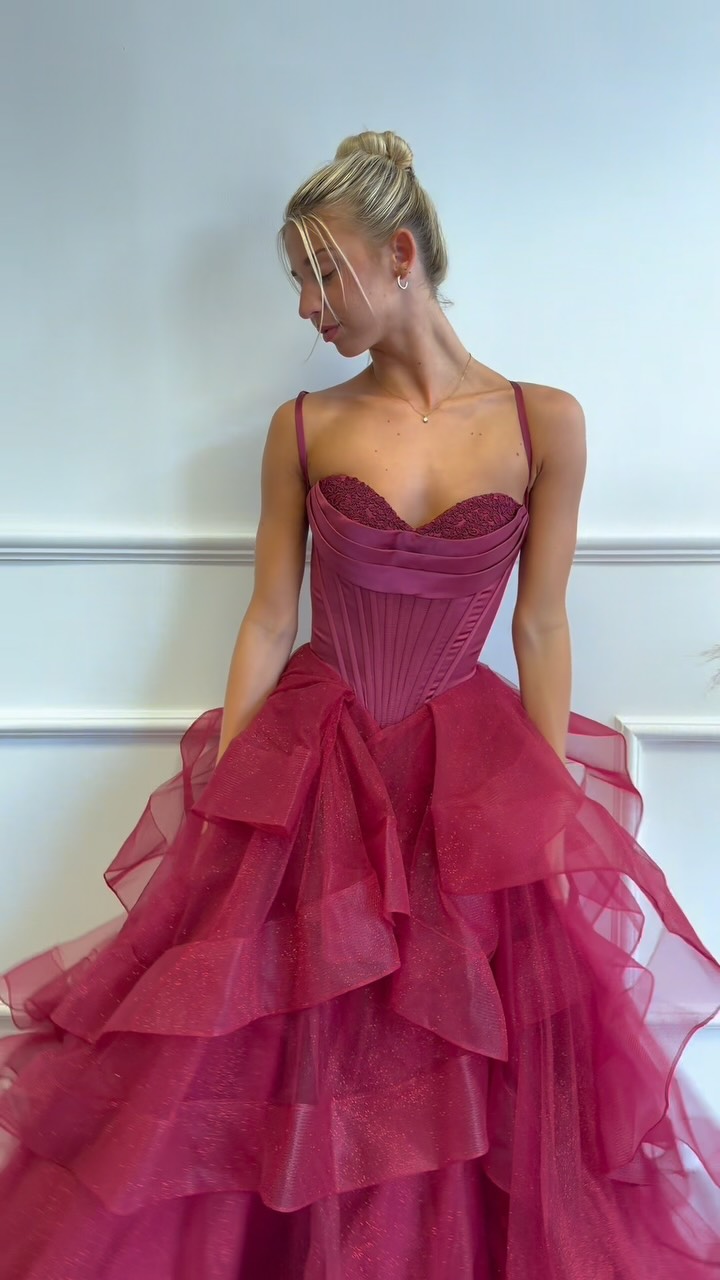 THEA, fit for a princess ✨
This style is already a HOT SELLER for 2027, if you’ve got your eyes on her, you’re going to have to move FAST. 🏃♀️
Available in Wine, Light Blue, Yellow, Black and Pink - which colour would you choose?
