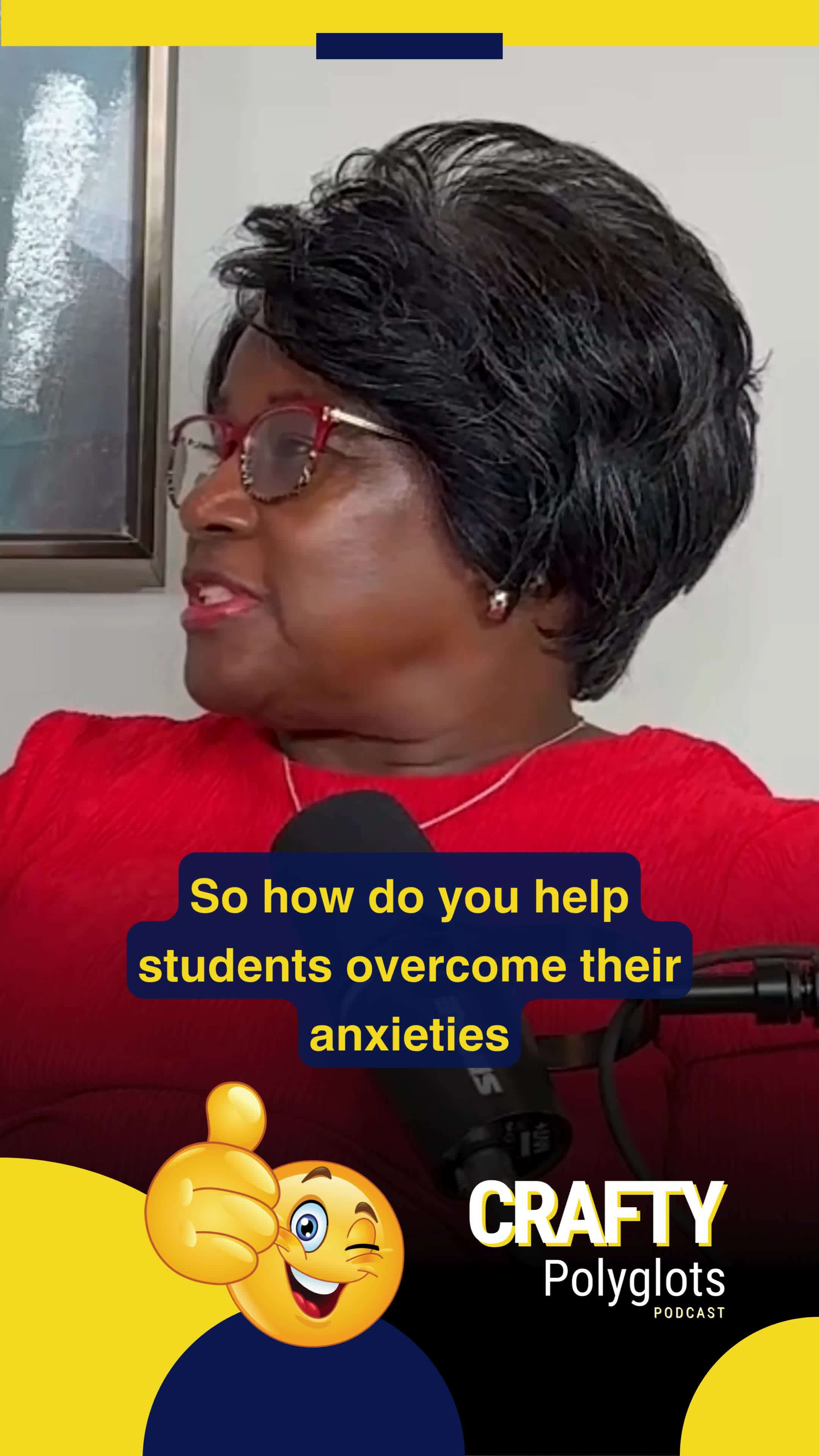 "Nobody is going to judge."
ㅤ
How do you help students who are scared to speak?
ㅤ
You build a room where mistakes are the point.
ㅤ
→ Small classes
→ Everyone messes up (teacher included)
→ "Come on, you can do it. Say it."
ㅤ
We learn by mistake.
ㅤ
New episode, link in bio.
Podcast / https://vist.ly/5gbdt
ㅤ
Learn foreign languages at your own pace!
Let's have FUN Learning!
ㅤ
(704) 780-1188
https://vist.ly/5gbdv
ㅤ
#horseeducationgroup #thecraftypolyglots #craftypolyglots #LanguageLearning #LearnALanguage #Multilingual #Podcast #Teachers #LanguageAnxiety #CraftyPolyglots