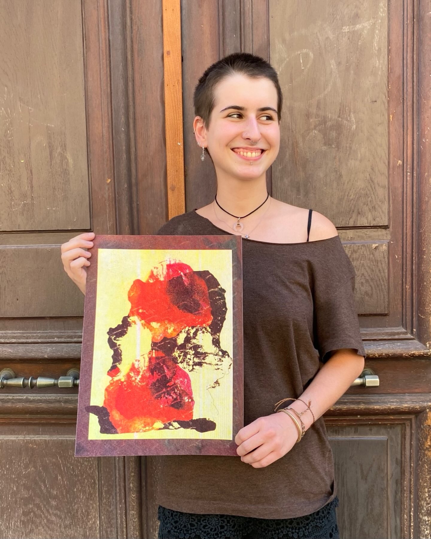 « Merci pour la pêche » sérigraphie de Anaïs Cova-Henisse @anais_c_h
Sérigraphié sur Arena Rough naturel 300g en 32 exemplaires au format 30*40.