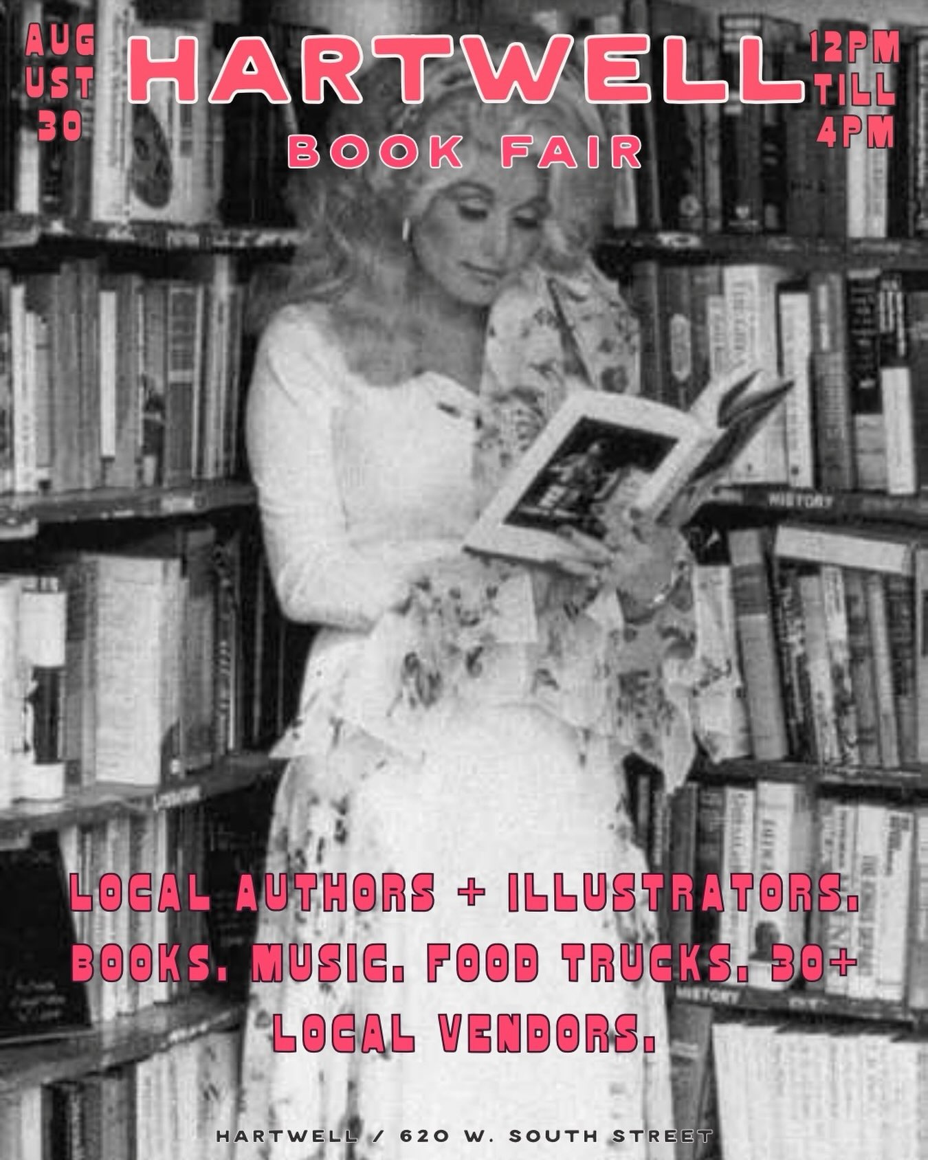 This is going to be one for the books ( pun intended)! See you at the fair🐛📚
Hartwell
620 W South St
FREE and open to the public!
