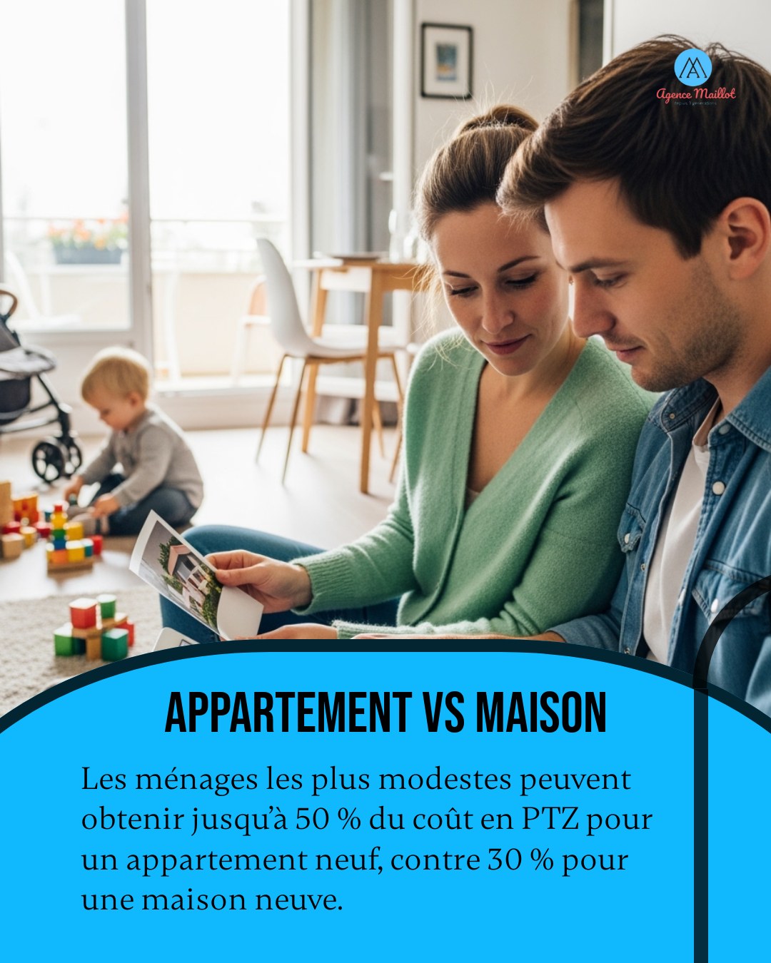 Mythe : dès qu’un bien est neuf, le PTZ aide de la même façon. 🏠
Réalité : le niveau de financement peut être plus favorable sur un appartement que sur une maison selon le profil de l’acheteur.
L’arbitrage ne se joue donc pas seulement sur le prix d’achat, mais aussi sur la part finançable sans intérêts. 🔎
Avant de comparer deux biens, comparez aussi leur montage de financement.
#PTZ #Immobilier #PrimoAccession
#agencemaillot
