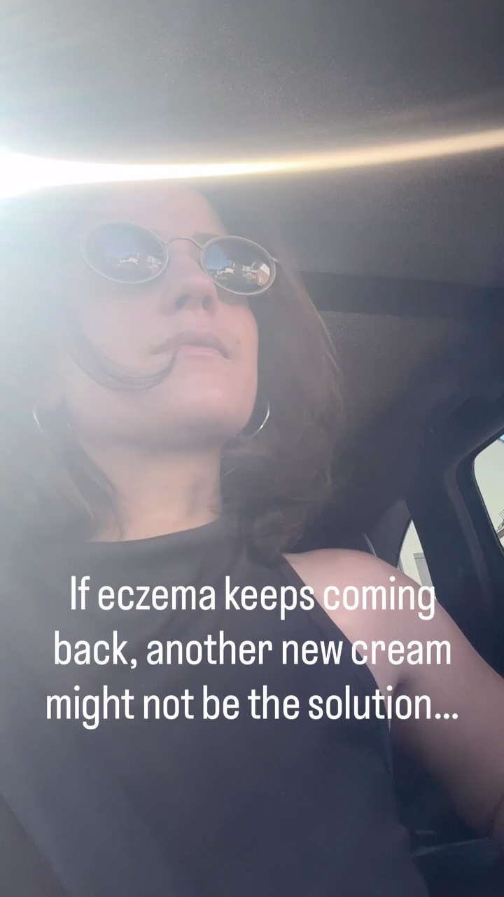 Eczema doesn’t start on the skin. Without doctors, creams, or restrictive diets, I went to the root cause and healed.
Make sure to follow me and send me a message if you’re interested in what helped me!