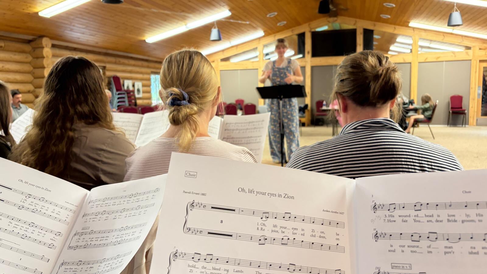Join us for a live broadcast from Stony Lake Camp this Sunday at 10:00 a.m. CDT. Participants in this weekend’s Content Creators Workshop have gathered for sessions on music, prose writing, and broadcast technology. The music seminar brings together musicians from LLC congregations.
https://youtube.com/live/fKTWK-XtCQM?feature=share