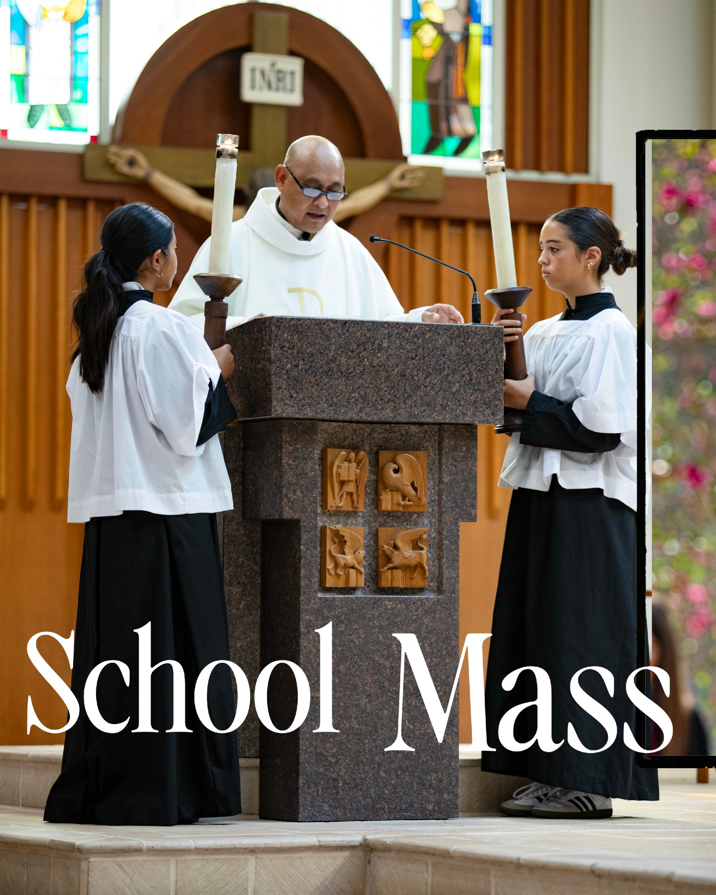 First full week down. 🎒
Between new schedules and new classmates, this week had a lot of firsts. But it all came together on Friday, when the whole school filled the pews for our all-school Mass with Fr. Mel.
Kindergartners through grade eight students, with parents, grandparents, and our @stmikespoway church community joined us to celebrate Mass together. That's the part of this school we never get tired of — it's not just where our kids learn; it's where we pray together, every single week.
Welcome back, St. Michael's family. We're glad you're here.
Here's to a great week, Crusaders.
.
.
.
#smspoway
#ourcru