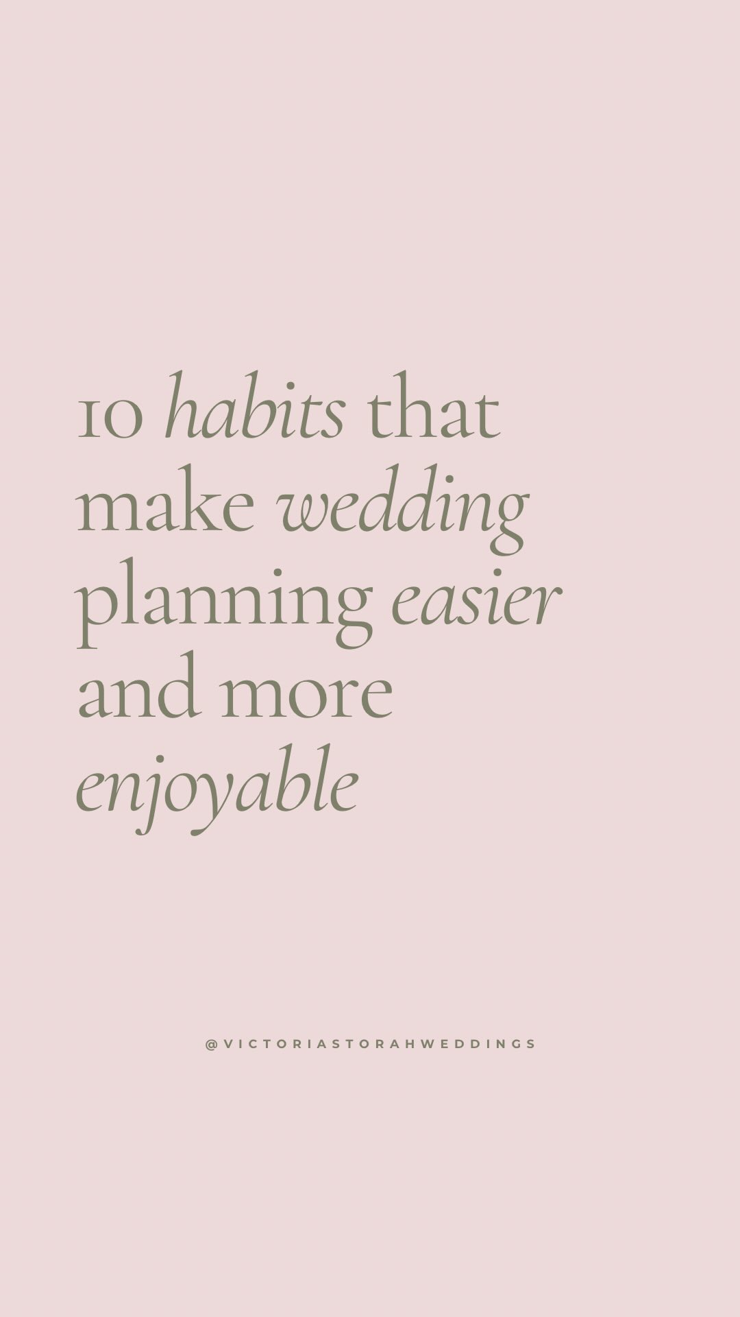 Wedding planning doesn’t have to be a second job…
The couples who find the process most enjoyable are the ones who have a few simple habits that keep everything moving without letting the planning take over.
Here are 10 habits I’d recommend if you want to feel more in control of your wedding planning:
1. Make decisions based on what matters to you, not what everyone else is doing
2. Keep your budget front of mind, before falling in love with things you can’t afford
3. Read the small print especially contracts, payment schedules and cancellation policies
4. Set yourself deadlines so decisions don’t keep getting pushed back
5. Communicate clearly with suppliers rather than assuming everyone knows what you’re thinking
6. Keep everything in one place - contracts, invoices, ideas, timings and supplier details
7. Prioritise the guest experience without losing sight of what you actually want
8. Don’t stress every tiny detail! Not everything needs to be perfect to be memorable.
9. Ask for help when you need it instead of trying to do absolutely everything yourself
10. Leave the final weeks to enjoy it rather than still making major decisions the night before.
Good planning isn’t about controlling every second of your wedding day; it’s about putting the right things in place so you can actually enjoy it.
And if wedding planning is starting to feel more stressful than exciting, it might be worth considering hiring a wedding planner. You don’t have to hand over every decision or have someone plan the entire wedding for you - the right support can simply take the pressure off, give you expert advice and keep everything moving behind the scenes 🤍
I’m Victoria, I plan flawless and stress-free weddings that feel as good as they look in Yorkshire, Derbyshire, Cheshire and beyond. Follow me for more wedding planning tips and inspo!