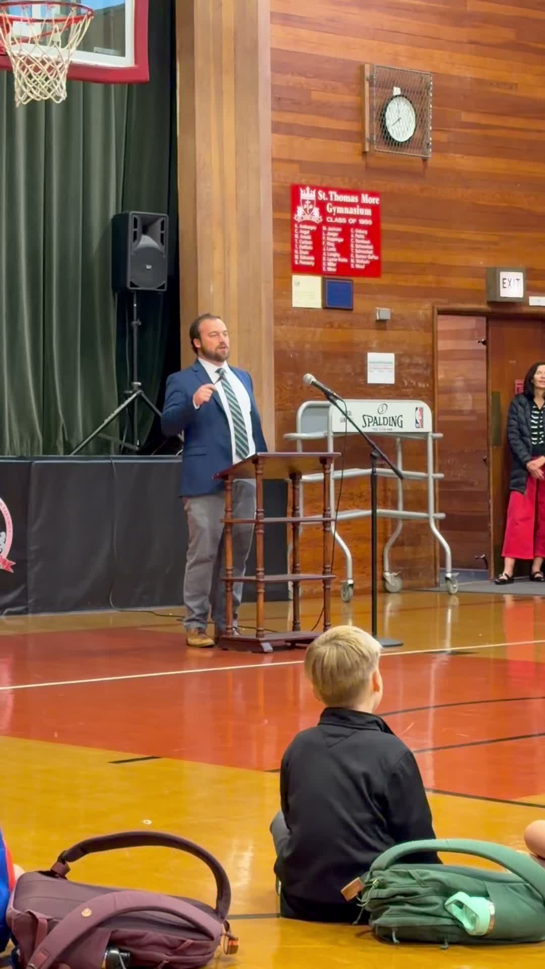 New school year, new traditions! ๐พ
We kicked off the year this morning with our first assemblyโand a brand-new Bulldog tradition! ๐ Our new principal, Mr. Gallagher, taught our students the official STM Bulldog Call, and letโs just sayโฆ theyโre already pros!
When Mr. Gallagher asks, โWe areโฆ?โ
Our Bulldogs know the answer:
๐ฃ BULLDOGS!
Hereโs to a fantastic year filled with beloved traditions, big spirit, and lots of Bulldog love!
#STMBulldogs #catholicschoolportland #stthomasmorecatholicschool #catholicschool #SchoolCommunity #pdx #stmpdx #STMTradition #k8 #STMSpirit #K8Education #k8school
