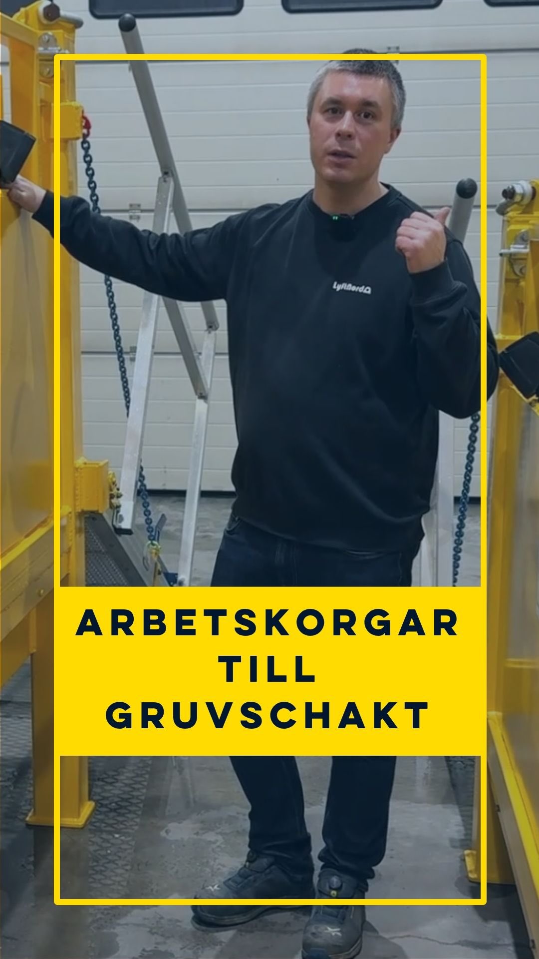 Förstår vi inte användarnas verklighet kan vi inte leverera det de behöver.
Till LKAB Malmberget har vi tagit fram tre arbetskorgar för skrotning och underhåll i uppfordringsverket.
Korgarna bygger vidare på tidigare korgar från Mecon. Koncepten skissades av Christina Öhman på Sweco i Piteå och utvecklades vidare av oss utifrån hur korgarna faktiskt skulle användas.
Genom riskbedömningar med användarna och dialog under hela processen kunde vi anpassa lösningarna efter LKAB:s behov.
I filmen visar Örjan några av lösningarna. Se hela filmen och fler filmer på vår youtubekanal!