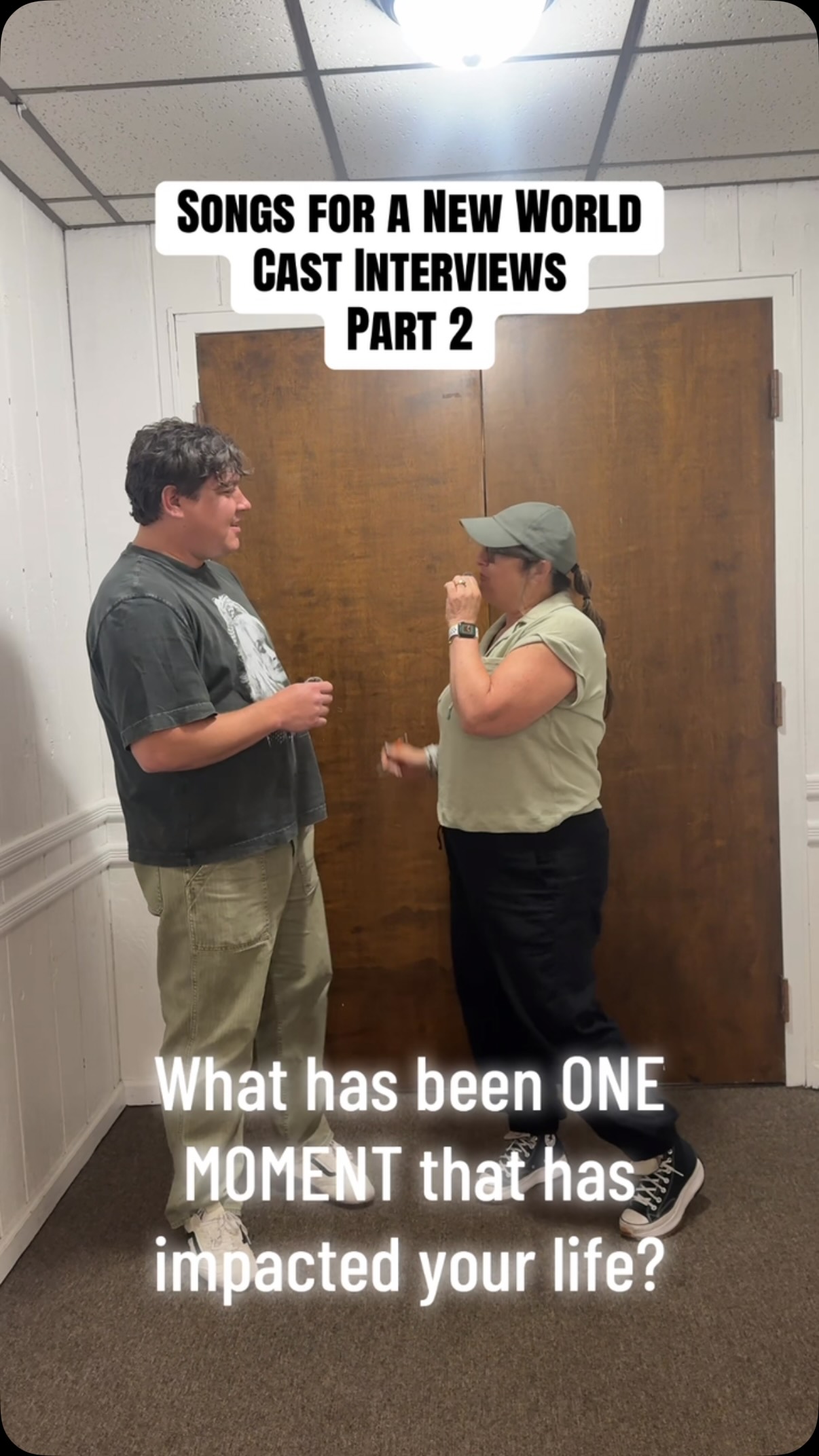 🎭 CAST INTERVIEWS PART 2 🎭
What is one moment that has changed the trajectory of your life? 🌎✨
We asked our cast, and their answers remind us just how powerful one moment can be. A choice, a chance, a person, or an unexpected turn can lead us somewhere completely new. ❤️
Songs for a New World is all about those moments—the ones that challenge us, change us, and send us toward a new world.
Now we can’t wait to share these stories with YOU.
📍 George Frey Center for Arts & Recreation
📅 September 11, 12, 13, 18, 19 & 20
🎟️ Ticket link in bio
Come see Songs for a New World and experience the moments that can change everything. ✨
#SongsForANewWorld #JasonRobertBrown #CastInterviews #CommunityTheater #MusicalTheater