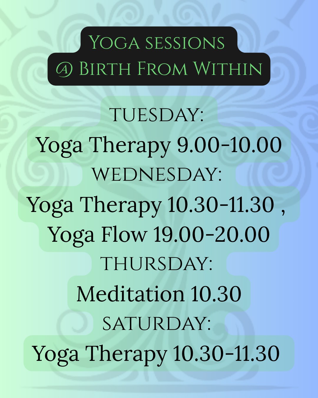 Yoga isn’t one-size-fits-all and I've spent years coming to love and understand my unique self which has lead me to this point that I'm excited to share with you.
I’m now offering yoga therapy classes as a trainee Yoga Therapist, creating gentle and accessible practices for people who may need a little extra support on top of my classic yoga flow.
Whether you’re navigating pregnancy, cancer, mental health challenges or limited mobility, or whatever challenges you may find yourself facing yoga therapy can offer a space to enhance healing, slow down, reconnect with your body and support your overall wellbeing. Each class will be followed by herbal tea's and a safe space to share and be held.
No flexibility or previous yoga experience needed — just come as you are.
Classes are limited to 6, 1-1 spots are also available so message me to find out more or register your interest.
#YogaTherapy #AccessibleYoga #PregnancyYoga #CancerSupport #MentalHealthSupport