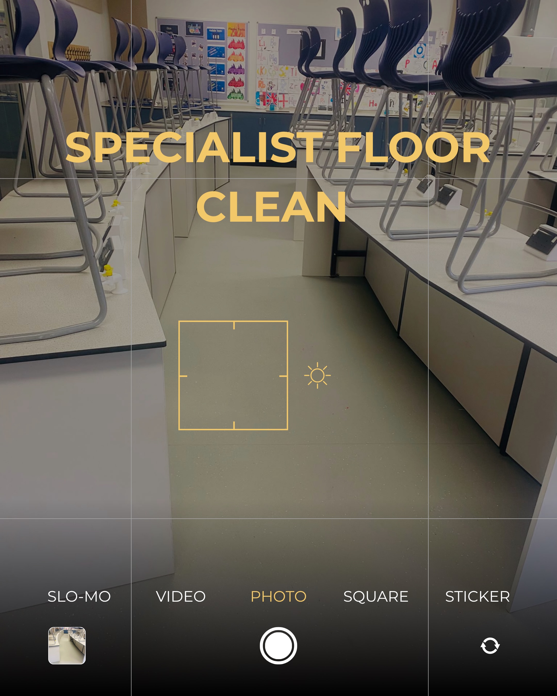 🧪✨ Specialist Floor Cleaning in Action!
This high school science lab floor had stubborn black marks that simply weren’t shifting with traditional cleaning and mopping — so it was time to bring in the specialist equipment. 💪
Using professional floor-cleaning machinery, products and techniques, our team worked to lift those deeply ingrained marks and restore the floor to a much cleaner, brighter finish. 🧼✨
Sometimes a mop just isn’t enough! Specialist floor cleaning can tackle the build-up and stubborn marks that everyday cleaning leaves behind.
Another school floor refreshed and ready for the new term. 🎓
📍 Commercial & Educational Cleaning
🧼 Specialist Floor Cleaning
🏫 Schools • Colleges • Commercial Premises
#SpecialistFloorCleaning #CommercialCleaning #SchoolCleaning #ScienceLab #ProfessionalCleaning