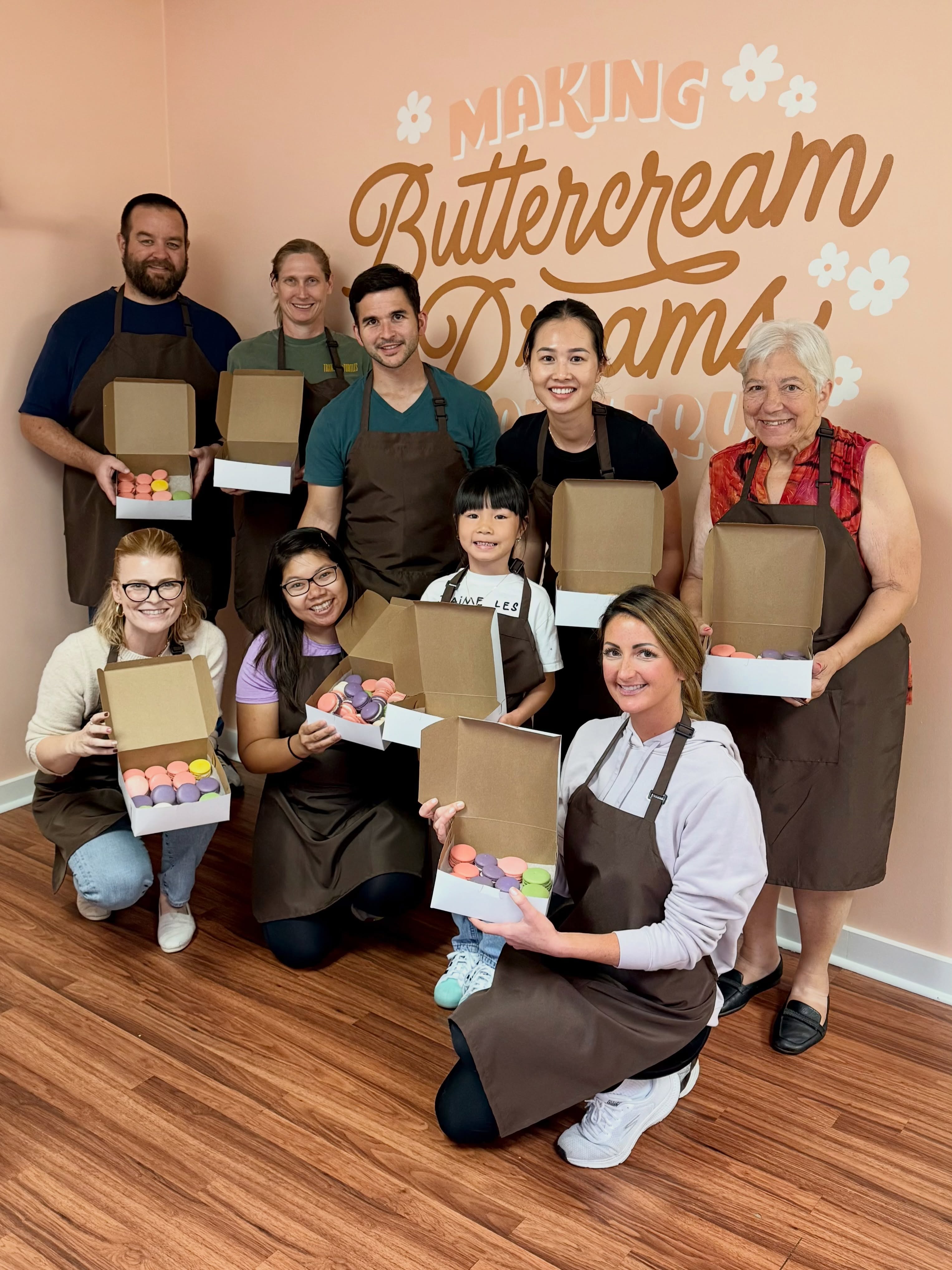 ๐ Join us for our Fall French Macaron Class on Saturday, September 19 at 10:30am ๐ Youโll learn the art of making macarons during this seasonal class- take home what you make! Fun for all skill levels. Classes make a great gift! Link to reserve your seat in our bio or on our website ๐ค