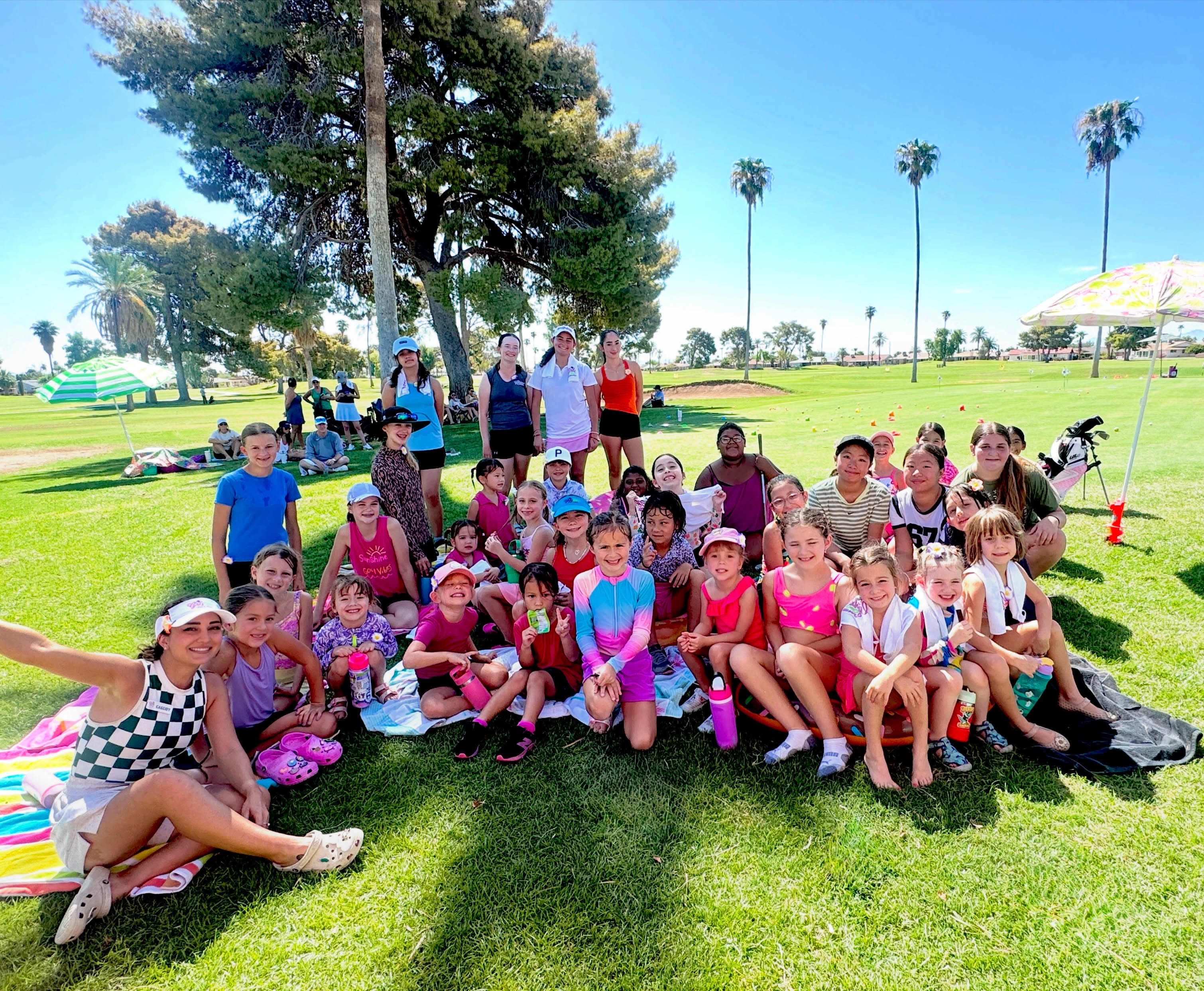 When itβs still 110+ you gotta get in a βGood Vibesβ Practice Swing Event @ Sun City Country Club to cool off!!! ππΌββοΈπβ³οΈβοΈ Lots of water games, golf drills, giggles, and splashes to make golf in the heat so much more fun! Good vibes only!!!
Thank you, Coach Jamey {PGA} for your support & hosting us! ππ»ππ»ππ»
#GirlsGolfPracticeSwing #GoodVibesOnly #Azgolf #girlsgolf