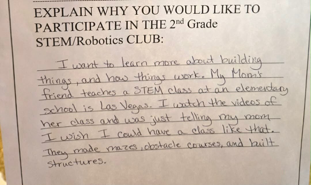 This message from a parent made my day. 🥹❤️
Yesterday, Audriana watched my students’ cardboard maze video and told her mom she wished her school had a class like that.
Today, she came home excited because she had a form for a 2nd grade STEM & Robotics Club. She’s hoping she gets in! 🤞🏽🤖
This is what I love about sharing STEM experiences online! Sometimes a glimpse of what’s possible inspires a family to look for new STEM opportunities for their own child.
Here’s hoping Audriana gets that spot! 🎉
#STEM #STEMEducation #Engineering #Robotics #GirlsInSTEM