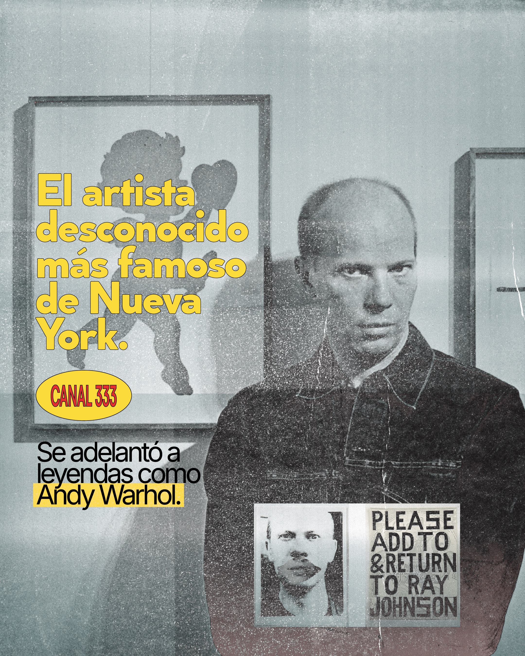 Descrito como el artista desconocido más famoso de New York, un título como menos, contradictorio, como su arte. 👀
Sus piezas fundaron las bases de lo que se llamaría Pop Art y que Andy Warhol lideraría. 👓
¿Conocías su historia? Cuéntanos 👇
(Resubido por problemitas con ig 🙄)