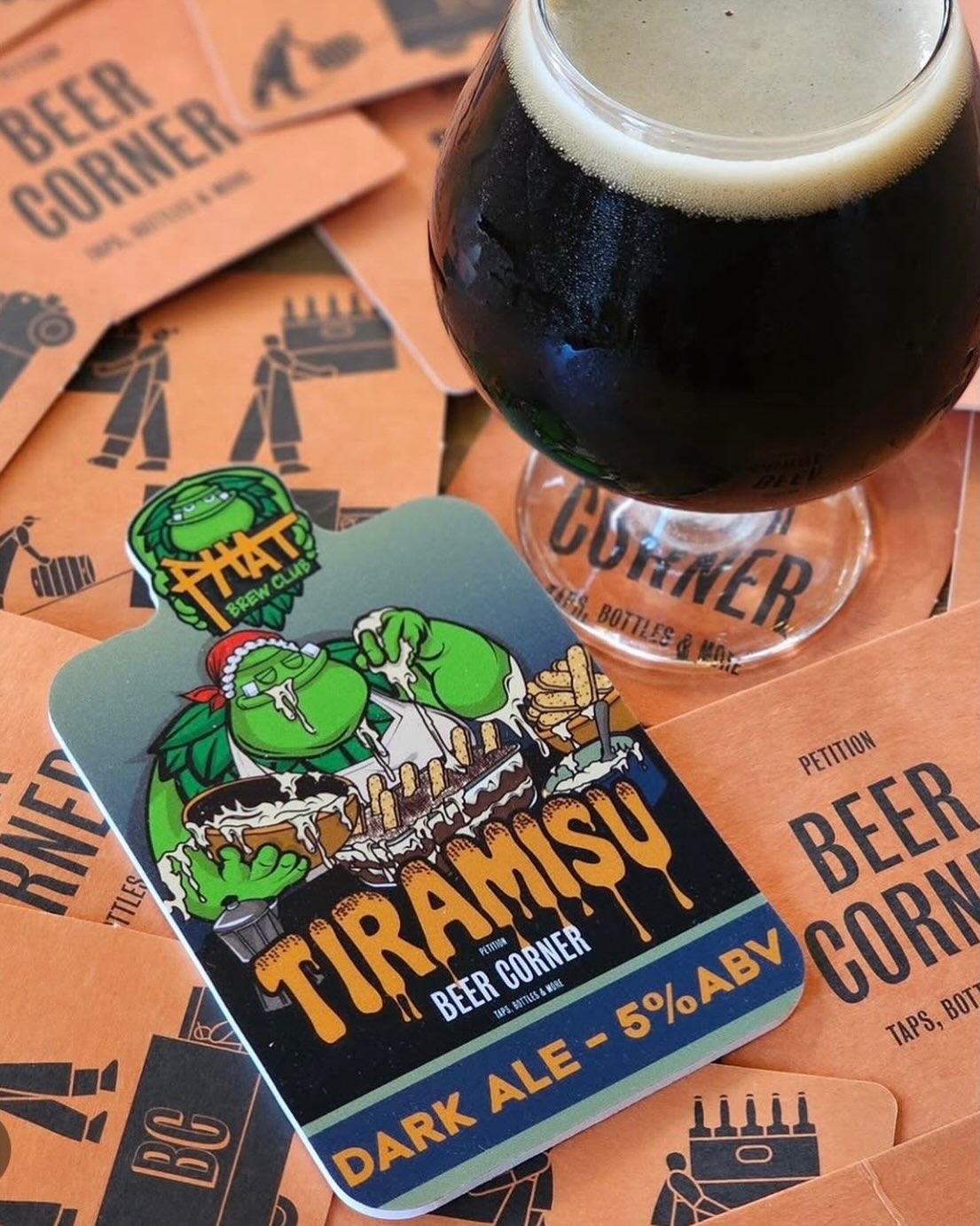A special truffle for the Father’s Day… @phatbrewclub tiramisu dark ale thanks to @petitionbeer corner. Limited stock on these so once they’re gone… they’re gone. Open today from 10am to 4pm.