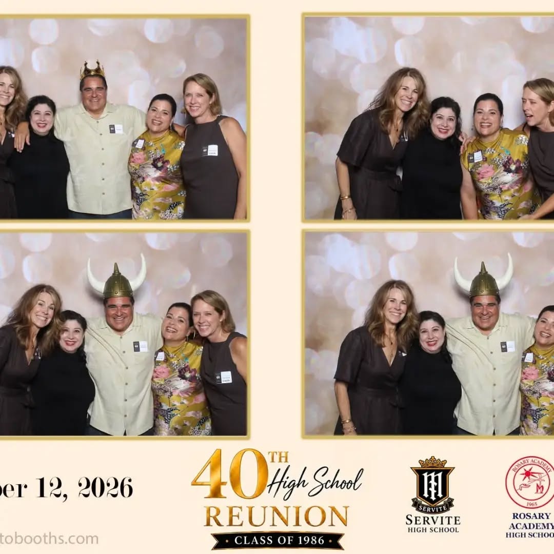 Before Rosary and Servite we were....OLG Alumni! 😉😃😍