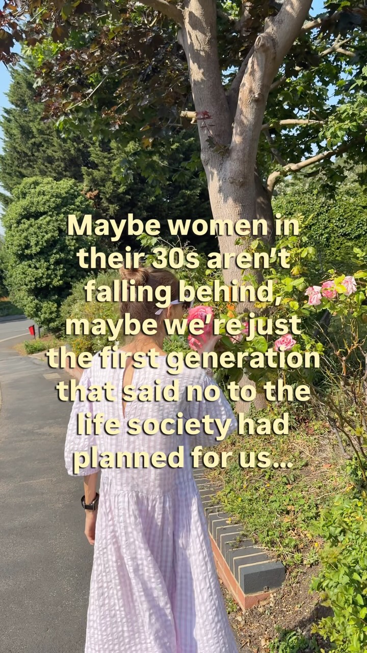 That’s it.
That’s the tea 🫖
Turning 30 doesn’t mean you’ll suddenly have life figured out.
It doesn’t mean you have to be settled down with ‘the one’
It doesn’t mean that you have to have children.
It doesn’t mean you have to own your own home.
It doesn’t mean you’ll finally feel ‘complete’
I’m 35 and I have none of the above.
I’m also single.
I live with my mum and I don’t drive.
On paper you might think I have nothing, except I absolutely do.
What I DO have is freedom.
Freedom to:
Travel.
Explore.
Fulfil MY desires in my own time.
I’m not tied to anything or anyone.
But that’s the life path I’ve chosen.
And you can too.
You don’t have to follow the traditional timeline society has laid out for us. Allow yourself to live differently.
How YOU want to.
Ps, I’m also not against marriage, children etc.
It’s just not the life I want and I’m okay with that.
So if you’re in your 30s.
Approaching your 30s.
Or are already beyond..
This is your reminder that this is YOUR life and it’s up to YOU how you live it 🩷🫶🏻
Sending you bigggggg love
xxxxxxxxx
.
.
.
#livingmylife #30something #singlelifestyle #learningtoloveme #mylifemyway