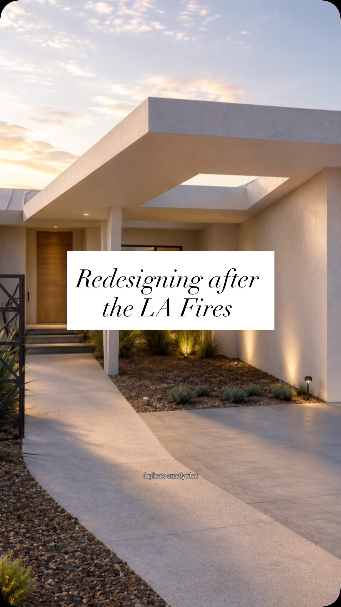 Rebuilding a fire or smoke-damaged home in the Palisades or Altadena? It can be more than a replacement project.
#PacificPalisades #PalisadesRebuild #LosAngelesArchitect #FireRebuild #ResidentialArchitecture