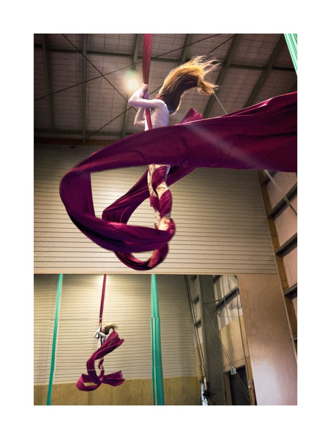 Studio training sessions on silks 💜💚
Making sure I film a lot of my practise on aerial silks, and also enjoying playing about with making some moments a little more artful as stills.
#aerialsilks #aerialartsphotography #aerialarts #silksphotography #aerialtraining