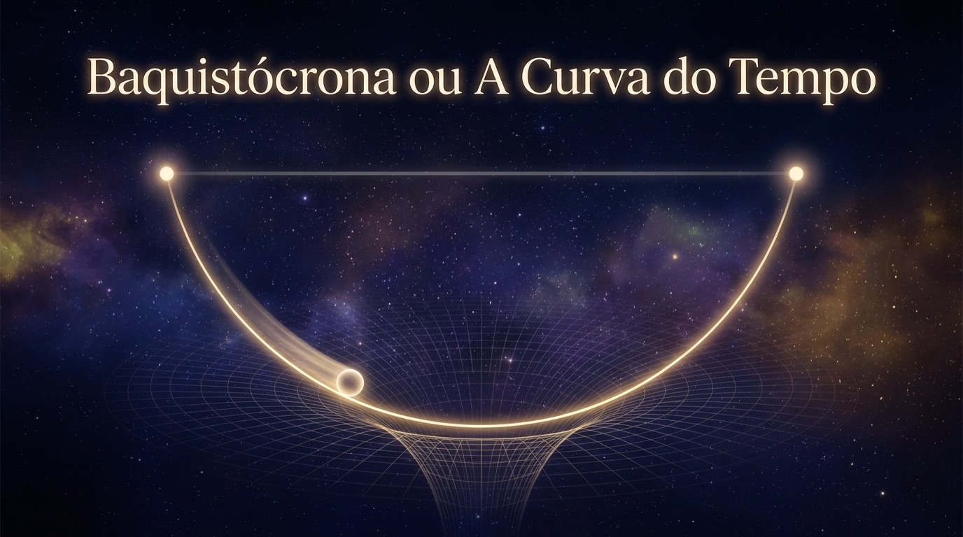 Baquistócrona ou A Curva do Tempo
(Em 4 atos)
Ato Final
Tudo é metáfora, até a física.
E eu, que finjo que entendo,
só sei que o tempo é curvo
porque a vida, coitada, também não é reta.
E que a sabedoria, se existe,
não mora na gravitação dos planetas,
mas na gravidade leve com que uma lágrima
escorre pelo rosto
sempre em curva, sempre mais rápida
do que a razão que tenta enxugá-la.
#poesia #poesiabrasileira #trabalhoautoral
#arteempalavras #poem