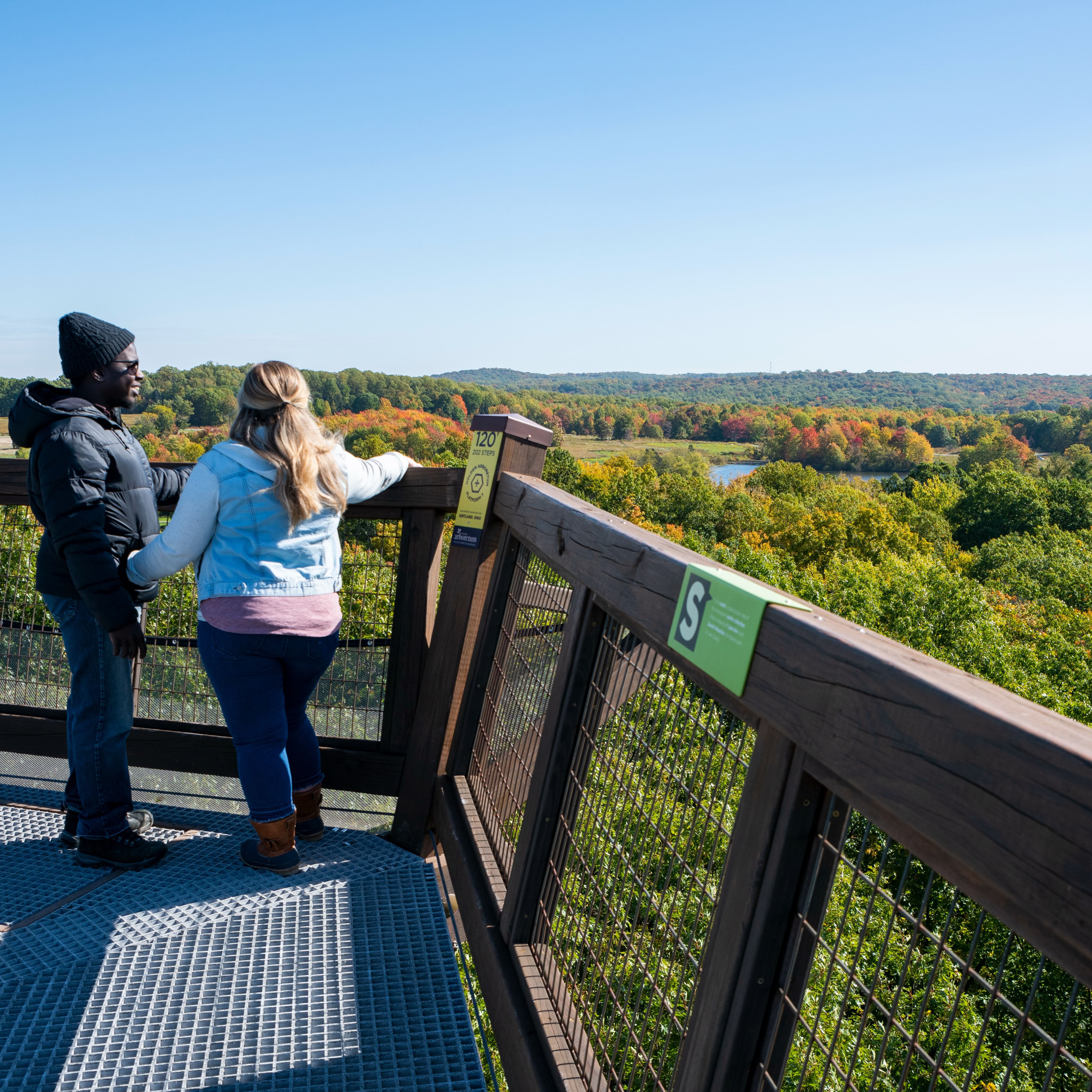 Introducing Our Newest Elopement Experience ✨
Say “I do” above the treetops at the breathtaking Kalberer Emergent Tower at @holden_arb
Standing 120 feet above the forest floor, this stunning wooden observation tower offers unforgettable 360° views of the surrounding canopy. Imagine exchanging vows surrounded by vibrant fall colors, and on a clear day, even catching a glimpse of Lake Erie in the distance.
Your exclusive sunset elopement includes:
💍 Wedding officiant
📸 1 hour of professional photography
💐 Beautiful elopement flowers
🌅 Private after-hours tower rental for up to 10 guests
💰 $3,489
Please note: The tower is 12 stories high with 202 steps to the top. Resting platforms are available along the climb, and couples should be comfortable climbing the stairs in appropriate wedding attire.
If you’ve been dreaming of an intimate wedding with breathtaking views unlike anywhere else, this experience was created for you.
✨ Send us a DM for all the details, or click the link in our bio to learn more, we’d love to help you plan your unforgettable treetop “I do!”
#holdenarboretum #holdenarboretumemergenttower #ohioelopement #adventureelopement #justelope