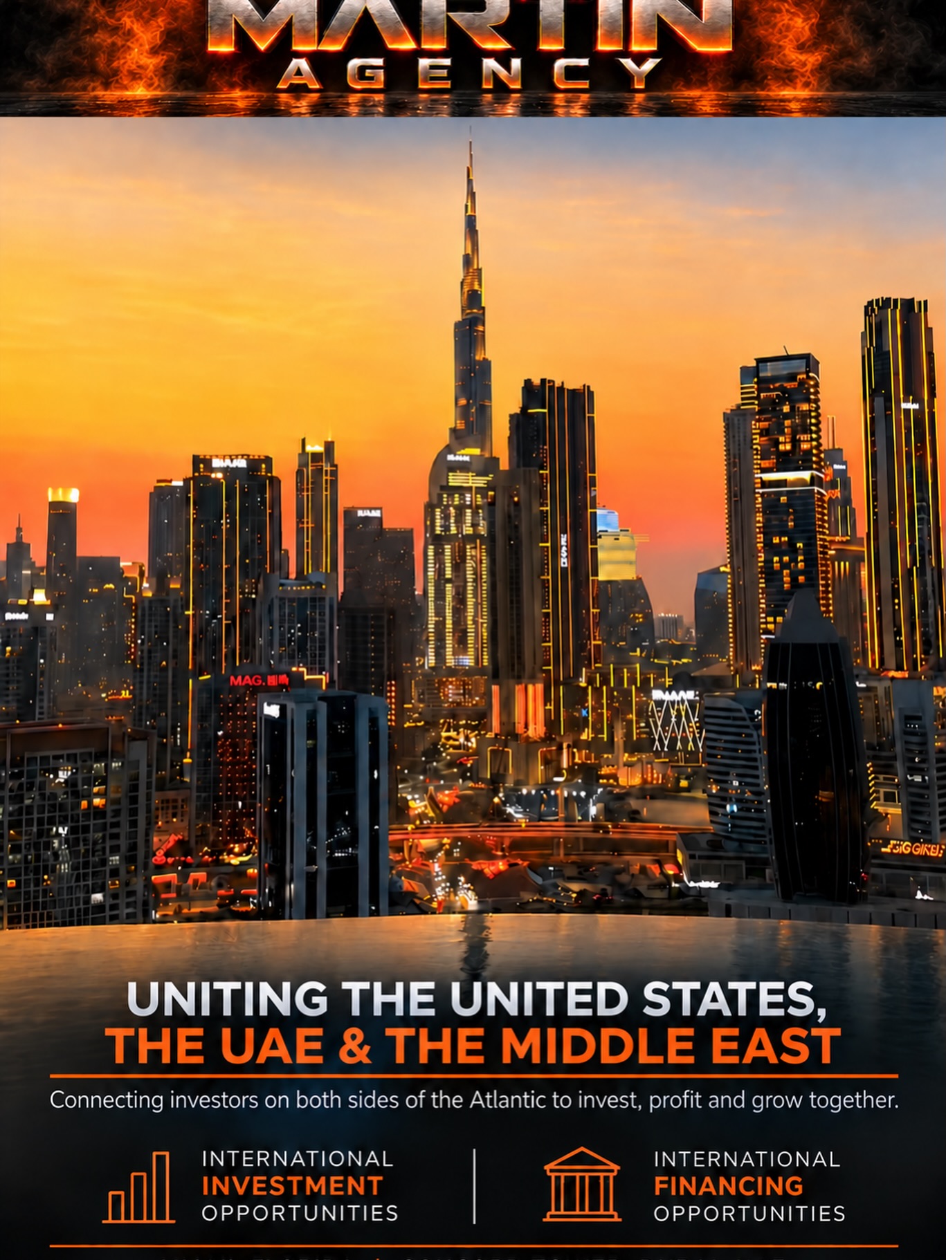 The Martin Agency is bringing together Real Estate Investors worldwide. Across the United States to the Middle East we’re putting together partnerships and joint venture relationships and building wealth.
We we strive for strong NOI and IRR
Email us today to become and approved real estate investor
We now have United State offices in Connecticut, Florida, New York, Montana, Wyoming and affiliated officers in North Carolina, Alaska, Texas, and Nevada
internationally we are based in Dubai UAE. With affiliated offices in Egypt, Saudi Arabia, Turkey, coming south to Singapore in Portugal.
Real Estate Investment finance is also available for international and domestic lenders. Creative ways to make your real estate investment more profitable and stable.
Wealthpartners@theraymartinagency.com
+1 (305) 433-3203 Miami
+971 56 933 9727 Dubai
+1 (203) 650-1181 CT
+1 (406) 507-0449 Montana