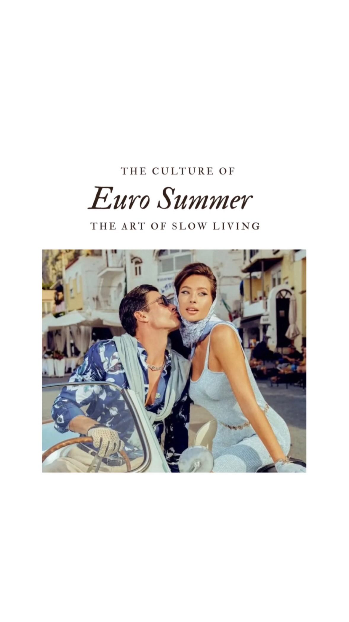 Eurosummer isn’t a trend. It’s decades of culture that just got a hashtag. 🇮🇹🇫🇷🇲🇨
Before the internet named it, European summer already had a whole language, Grace Kelly’s Monaco, Fellini’s La Dolce Vita, slow lunches in Provence that never rushed anyone out the door. This is effortless luxury in its purest form: not staged, not styled for a feed just lived.
Ibiza gave it freedom. French romance gave it stillness. Italian summer gave it philosophy
the idea that beauty and leisure were worth building an entire life around. Put together, that’s the real story behind old money aesthetic and every “Eurosummer” post you’ve scrolled past this year.
This is culture, documented late. Not a trend, invented on time. ☀️
Share with someone planning their Eurosummer trip Monaco, Ibiza, or the Amalfi Coast, where’s your Eurosummer?
. . .
#eurosummer #europeansummer #effortlessluxury #ladolcevita oldmoneyaesthetic Europe trip euro summer fit euro summer fashion European fashion la dolce vita Roman holiday Italy trip messy French girl French Rivera Monaco Monaco fashion Monaco trip