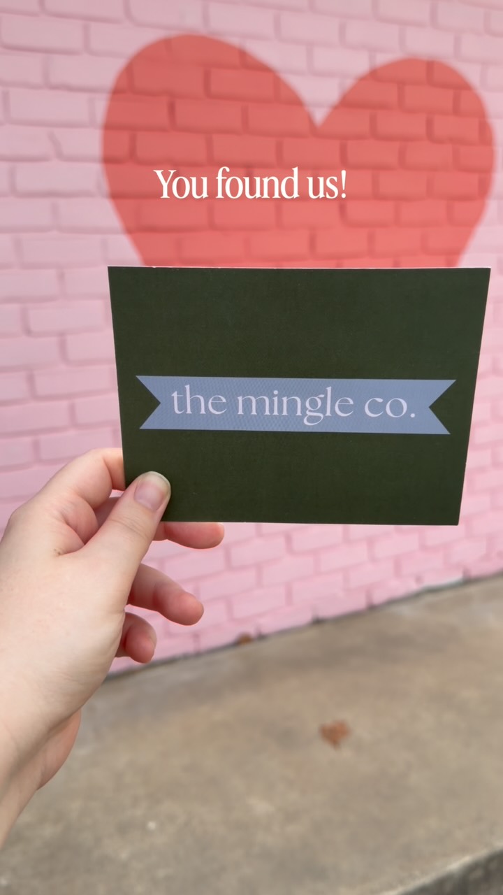 Spotted: The Mingle Co. in the wild. 👀✨
You don
