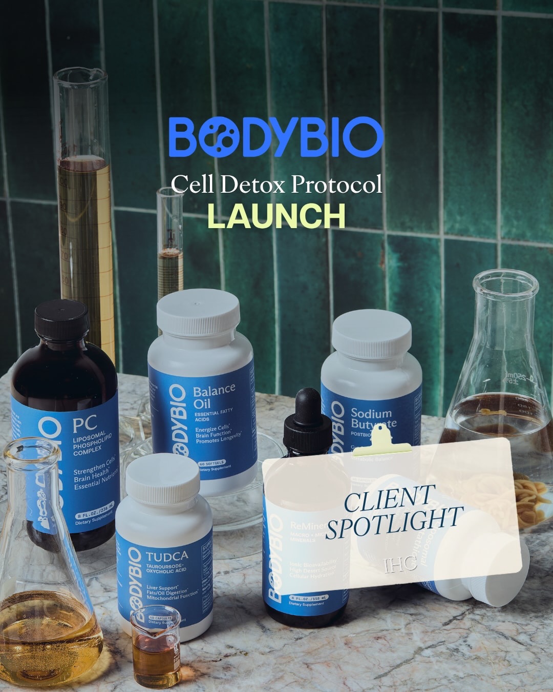 Congratulations to our client, @bodybio ‘s, on the launch of the Cell Detox Protocol! 💙🧬
30 years of foundational wellness expertise have led to this exciting new chapter in cellular support.
We’re proud to celebrate this milestone alongside the BodyBio team and to see their continued commitment to innovation, education, and helping people better understand the foundation of their health.
Here’s to the next chapter! 💙