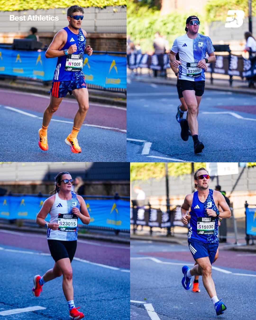 💙 BIG HALF RESULTS 🤍
What a day for the team! 🔥
Some of our Best Athletics runners took on The Big Half with some seriously impressive performances across the board.
From fast times and PBs to tough battles and simply getting it done when the day didn’t go to plan we’re proud of every single one of you who pulled on the blue and white and represented the team 💙🤍
🏁 FULL RESULTS
Matthew Naisbit – 1:19:43
Chris Watt – 1:21:09
Zoe Cuenoud – 1:22:12
Ross Wyse – 1:23:36
Joshua Hogan – 1:24:15
Miranda Frizzelle – 1:25:30
James Buhl – 1:27:09
Lorne Vary – 1:27:39
George Heslop – 1:28:44
Alfie Thorpe – 1:31:48
Krupesh Patel – 1:31:58
Harry Basran – 1:32:53
Trudi Beloou – 1:33:32
Zach Asher – 1:33:35
Richard Bonus – 1:36:00
Zoltan Molnar – 1:36:36
Matt Mertz – 1:37:19
Siobhan Burne – 1:38:06
Owain Williams – 1:39:59
Sandeep Rajput – 1:40:05
Ashley Cairns – 1:41:00
Lindsey Wiggins – 1:41:37
Lara Steinhobel – 1:43:13
Uziel Ganotice Alvarez – 1:43:21
Matthew Masters – 1:43:34
Tanis Chalopin – 1:46:42
Jessica Aletor – 1:46:58
Adam Hargreaves – 1:47:07
Petra Cairns – 1:47:46
Joel Hamilton – 1:52:58
George Balmer – 1:54:12
Emma Cain – 1:58:14
Gary Ireland – 1:58:14
Luke Scatley – 2:20:13
Roxanne D’Souza – 2:27:53
Robb Orr – 3:06:24
And an equally massive shoutout to everyone who was out on the course supporting and bringing the BEST vibes! 📣💙
What a team. What a community. What a Sunday. 🫶🏽
•
•
•
#adidasrunning #bestathletics #bighalf #londonrunning #runcommunity