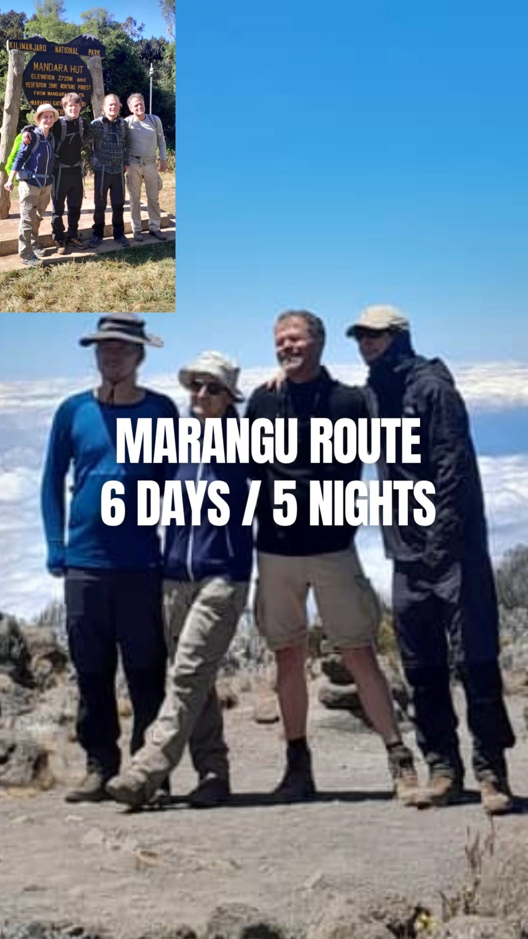 🥾 A family adventure on the Roof of Africa!
Mr Janssen and his family from Germany, joined by their Kenyan friend Richard, started their six-day Kilimanjaro climb via the Marangu Route on 5 September.
Together they are making their way through Kilimanjaro’s ever-changing landscapes, guided and supported by our wonderful Genes Adventures team members Godfrey, Erneus and Joachim. 💪🏾⛰️
Beautiful moments, big smiles and memories they will share for a lifetime. We wish the entire team a safe and successful journey to the summit!
Pole pole — one step at a time. 💚
#GenesAdventures #Kilimanjaro #MaranguRoute #FamilyAdventure #ClimbKilimanjaro #RoofOfAfrica #Tanzania #PolePole #MountainMemories
