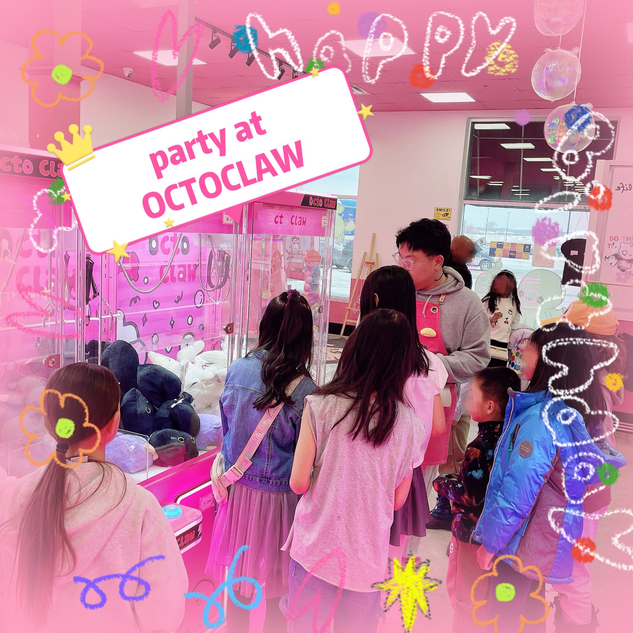 🎉🧸 Make Their Birthday Unforgettable at OctoClaw! 🧸🎉
Looking for a fun and unique birthday party in Aurora? 🎂✨
Bring your little ones to OctoClaw for an exciting 2-hour private birthday party room filled with games, prizes, and tons of fun!
🎈 What’s Included?
• 🏠 2-hour private party room
• 🕹️ Arcade & claw machine fun
• 🎁 Multiple party packages to choose from
• 🧸 Win awesome prizes
• 🎨 Optional hands-on crafts available as add-ons
• 👨👩👧👦 Perfect for kids, families & friends
Choose the package that works best for your party and customize the experience with fun craft activities! 🎨✨
📍 Located in Aurora
🎂 Book your birthday party at OctoClaw today!
#birthdayparty #birthday#aurora #kids #fun