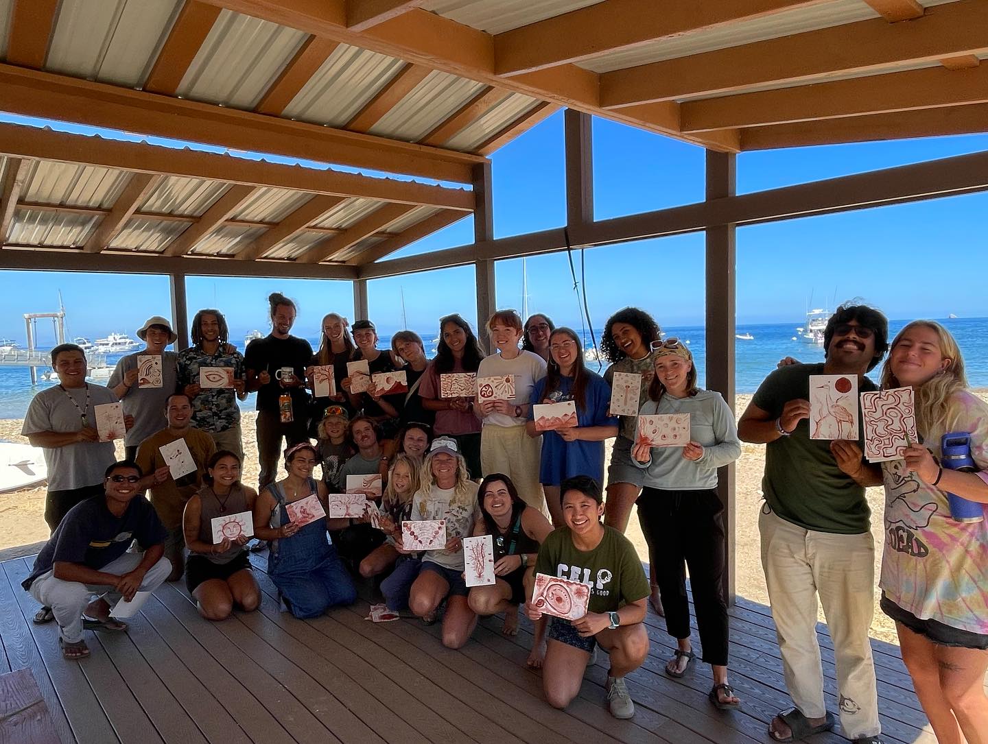 Wrapped up Fall 2026 staff training! We are so excited for students to arrive and start exploring our beautiful island. Let the season begin! 🌎💙