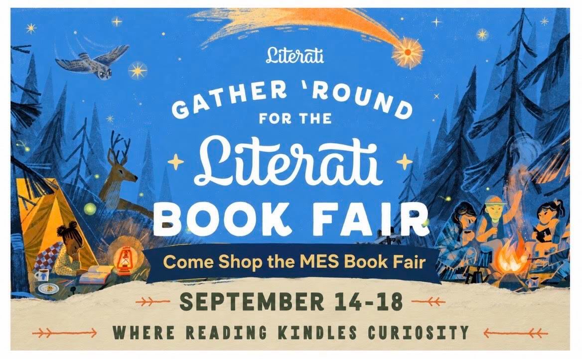 Our 2026 MES Book Fair starts next week! 📚9/14-9/18📚