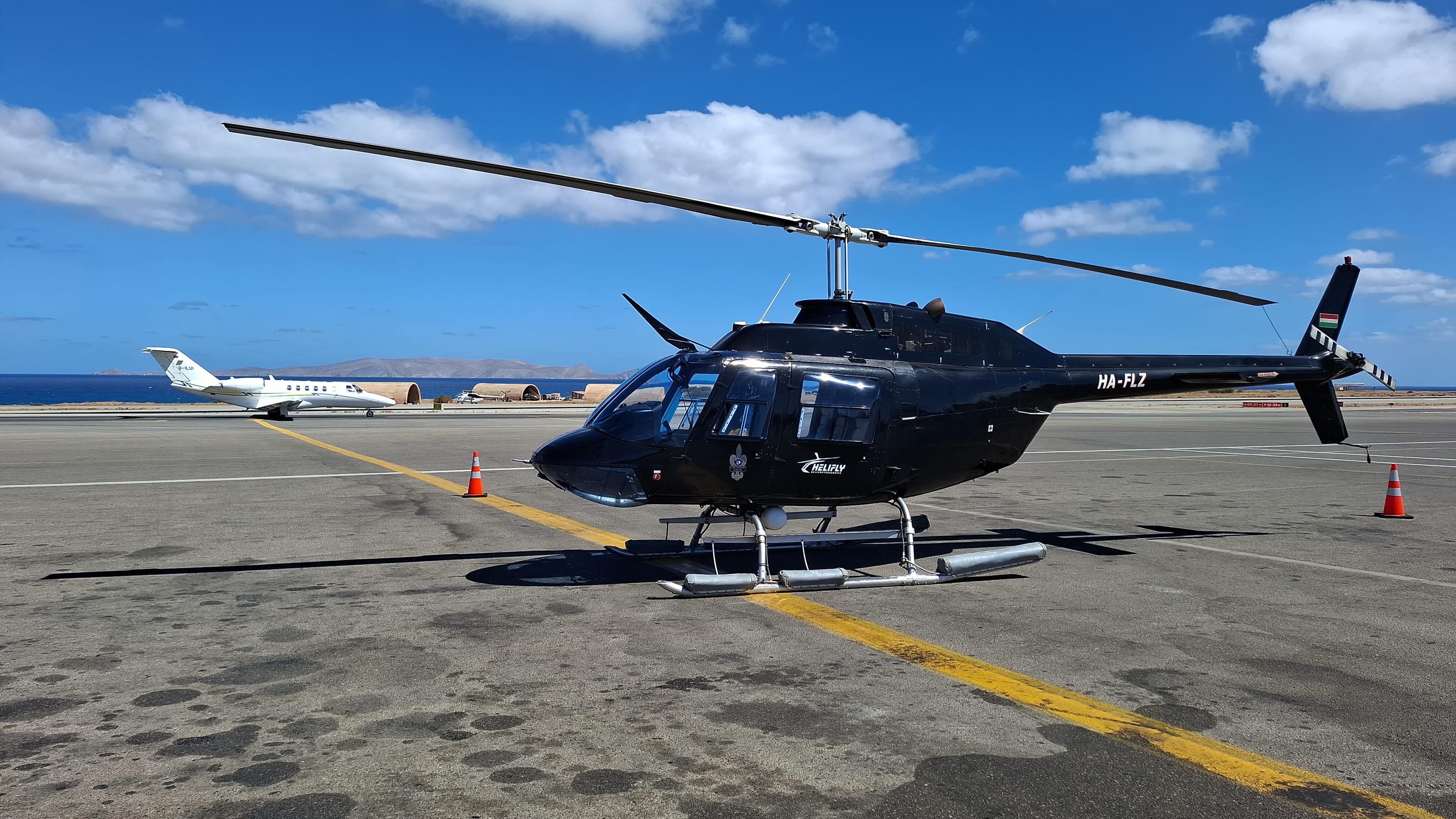 Ready at Heraklion Airport!
Our helicopter is waiting to transfer our passengers directly to beautiful Elounda.
Skip the traffic and arrive in style. 🚁
#heliflyhelicopterservice #heraklion #crete #elounda #greece