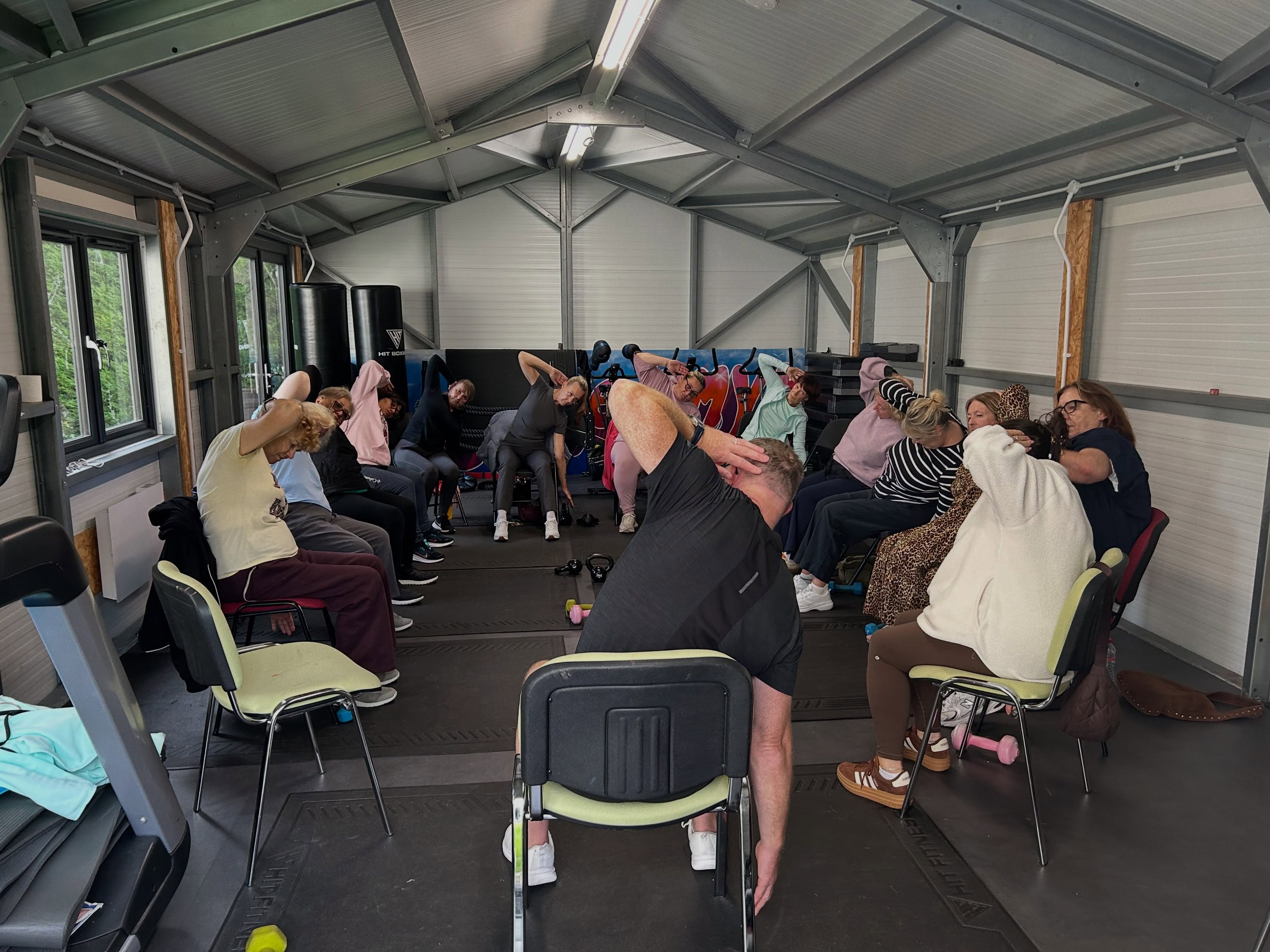 Moving, Stretching and connecting together! 🧘♀️
Our Group enjoying a chair yoga session thanks to Age & Opportunity . A fantastic way to support mobility, wellbeing and social connection @age_opp 🧘♂️