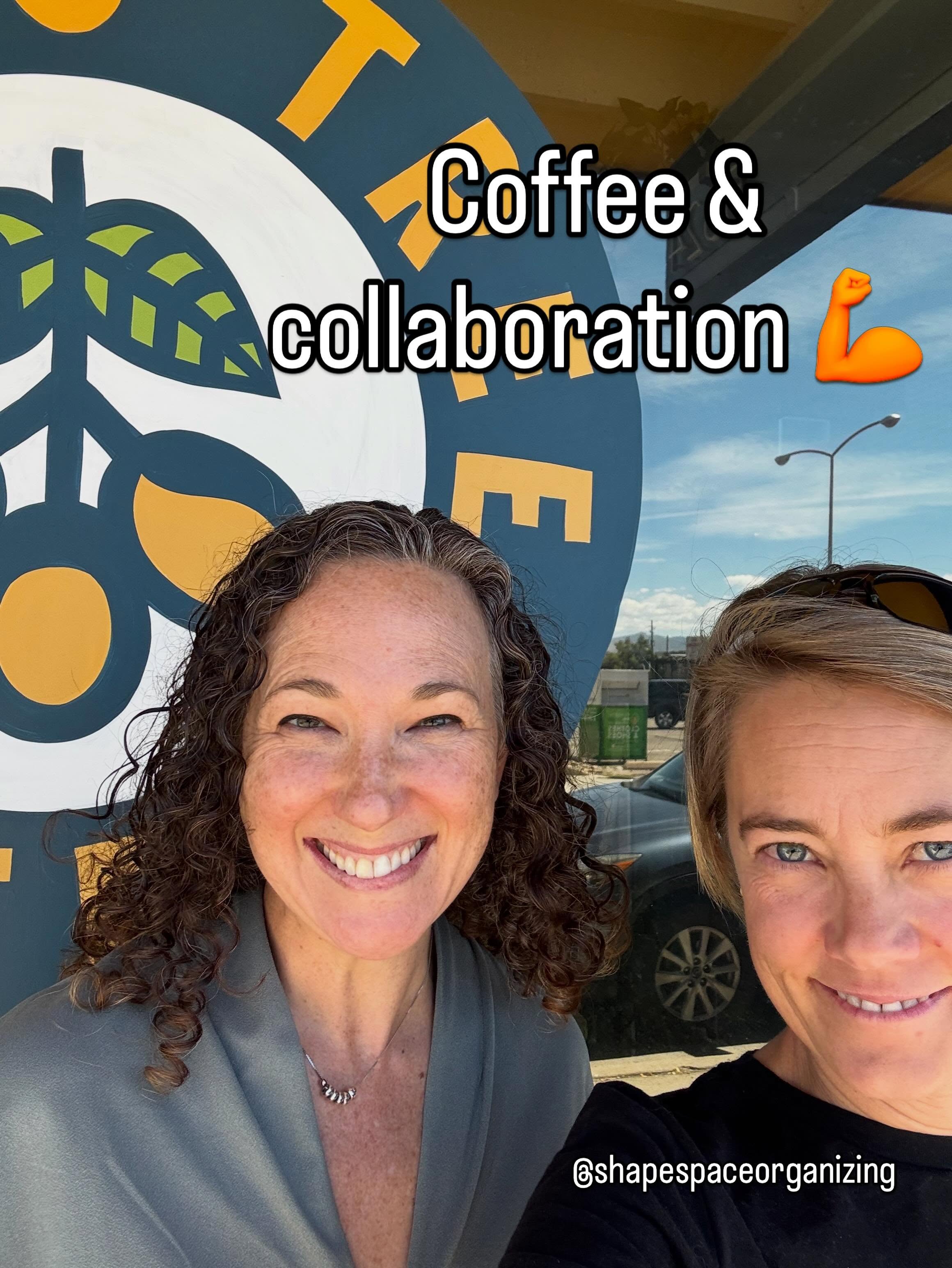 Two professional organizers + coffee = an unreasonable number of ideas. ☕️😂
Met with @shapespaceorganizing today at @mangotreecoffee…We’re combining our experiences, asking lots of questions, and creating something useful for organizers who want to grow their skills and better support the clients they work with.
I’m excited about what’s taking shape. More to come. 👀
#ProfessionalOrganizer #OrganizingCommunity #ColoradoSmallBusiness #ColoradoOrganizers #napocolorado