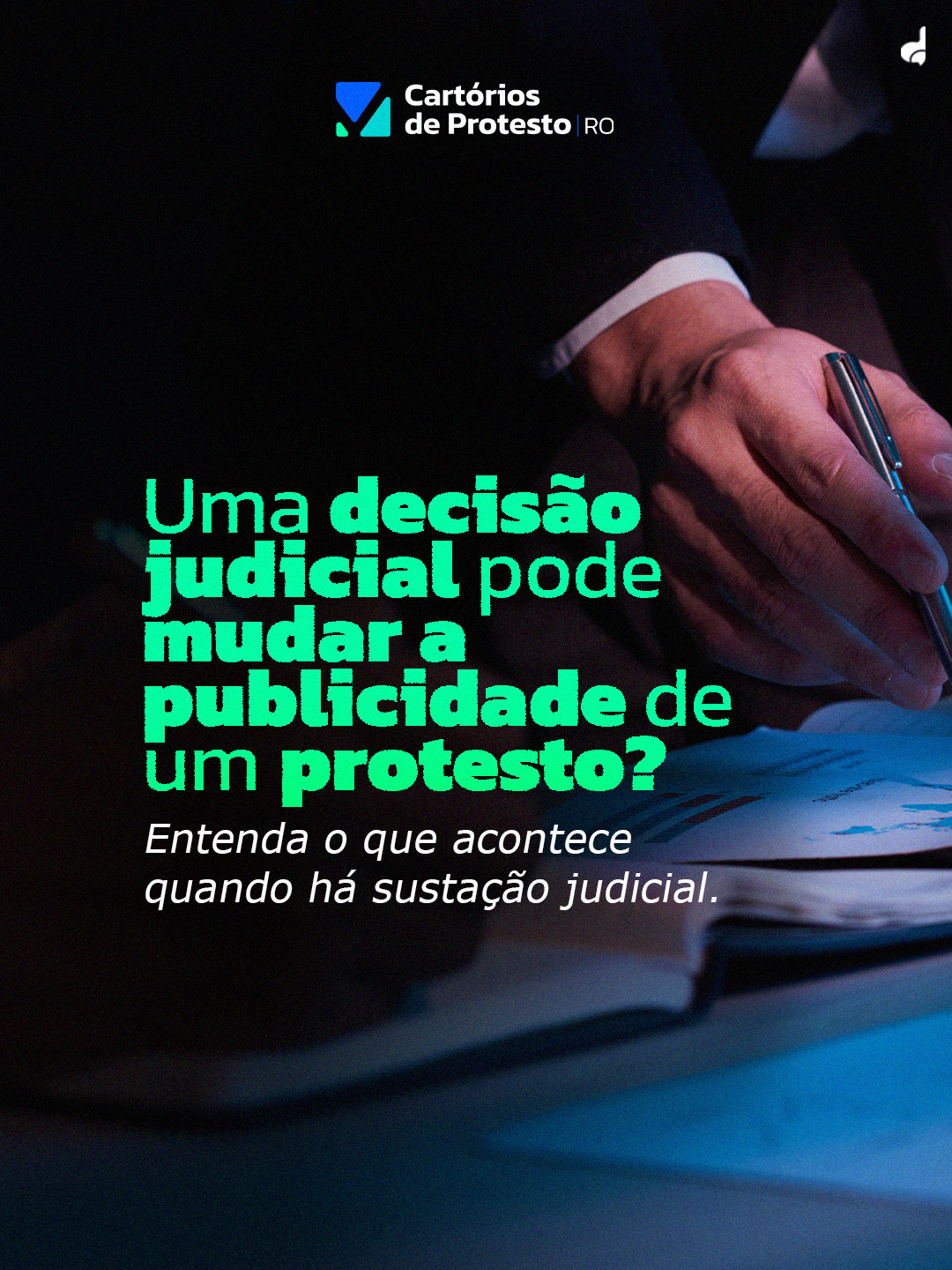 Uma decisão judicial envolvendo um protesto pode gerar dúvidas importantes: o protesto foi cancelado? Está apenas suspenso? O que terceiros conseguem visualizar em uma consulta?
Essas situações não são sinônimas e, por isso, precisam ser tratadas com atenção.
O Provimento CNJ nº 253/2026 trouxe regras nacionais para padronizar a forma como determinadas situações relacionadas aos protestos são apresentadas em consultas e certidões, inclusive nos casos de sustação judicial.
No carrossel, explicamos o que muda na prática e por que sustação e cancelamento não devem ser confundidos.
Deslize para conferir e salve este conteúdo para consultar quando surgir essa dúvida.
TabelionatoDeProtesto #Protesto #IEPTBRO #DireitoNotarial #Cartórios #CENPROT #ProvimentoCNJ