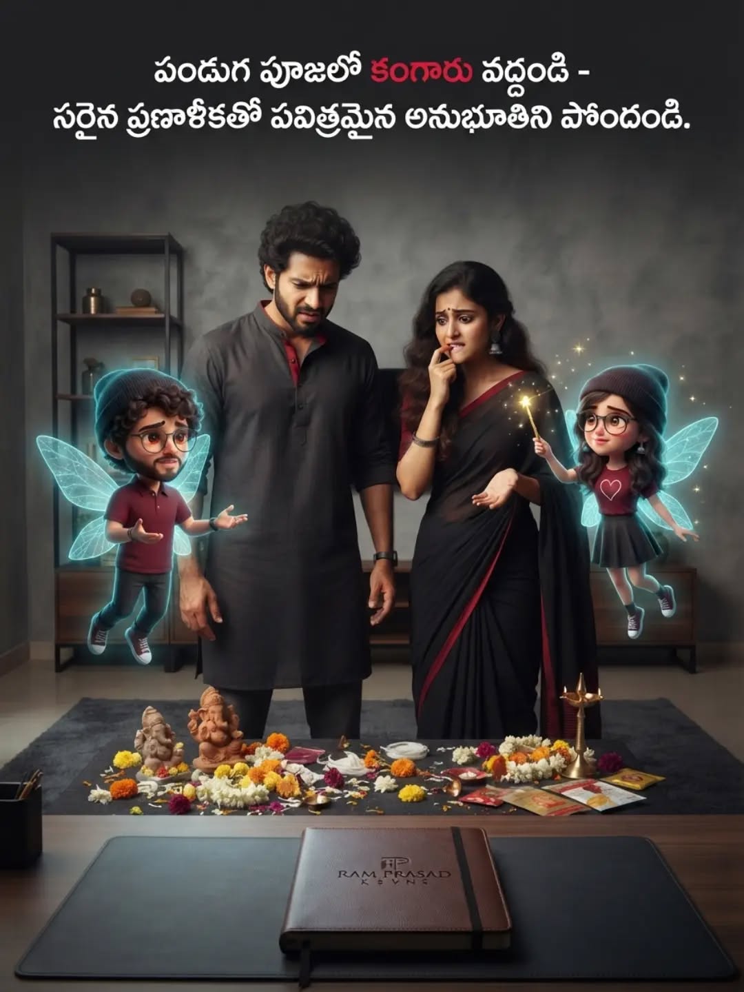 🌸 ఇంట్లోనే పవిత్రంగా వినాయక చవితి పూజ చేసుకోవాలనుకుంటున్నారా? 🌸
పండుగ హడావుడిలో పూజ సరిగ్గా చేయలేకపోతున్నామని ఆందోళన చెందకండి. గణపతి పూజ సంక్లిష్టం కాదు - సరైన క్రమం, స్వచ్ఛమైన భక్తి ఉంటే చాలు మీ ఇల్లు ఆనందమయమవుతుంది! ✨
చేయవలసిన సులభమైన 5 పద్ధతులు:
1️⃣ పూజా స్థలాన్ని శుభ్రపరిచి ఈశాన్య మూలన పీఠం ఏర్పాటు చేసుకోండి.
2️⃣ పర్యావరణానికి మేలు చేసే మట్టి వినాయకుడిని ఎంచుకోండి.
3️⃣ పవిత్రమైన ఇత్తడి పూజా సామాగ్రితో పూజా ద్రవ్యాలను అమర్చుకోండి.
4️⃣ సంకల్పం, స్తోత్ర పఠనం, ధూప దీప నైవేద్య సమర్పణతో పూజించండి.
5️⃣ కుటుంబసభ్యులందరితో కలిసి ఆర్తి ఇచ్చి ప్రసాదం స్వీకరించండి.
🛍️ మీ పూజను మరింత శోభాయమానంగా మార్చడానికి నాణ్యమైన 'Heavy Brass Pooja Thali Set'ని వాడండి. దీపారాధన, ఘంటి, కలశం మరియు అన్ని పూజా పరికరాలతో కూడిన ఈ సెట్ బయో లింక్లో అందుబాటులో ఉంది! 🔥
📌 ఈ పోస్ట్ను సేవ్ చేసుకోండి & పండుగ శుభాకాంక్షలతో మీ మిత్రులకు షేర్ చేయండి! 🚩
#VinayakaChavithi #GaneshChaturthi2024 #PoojaVidhanam #EcoGanesha #RamPrasadRecommends TeluguFestivals PoojaSetup IndianTradition HomePooja