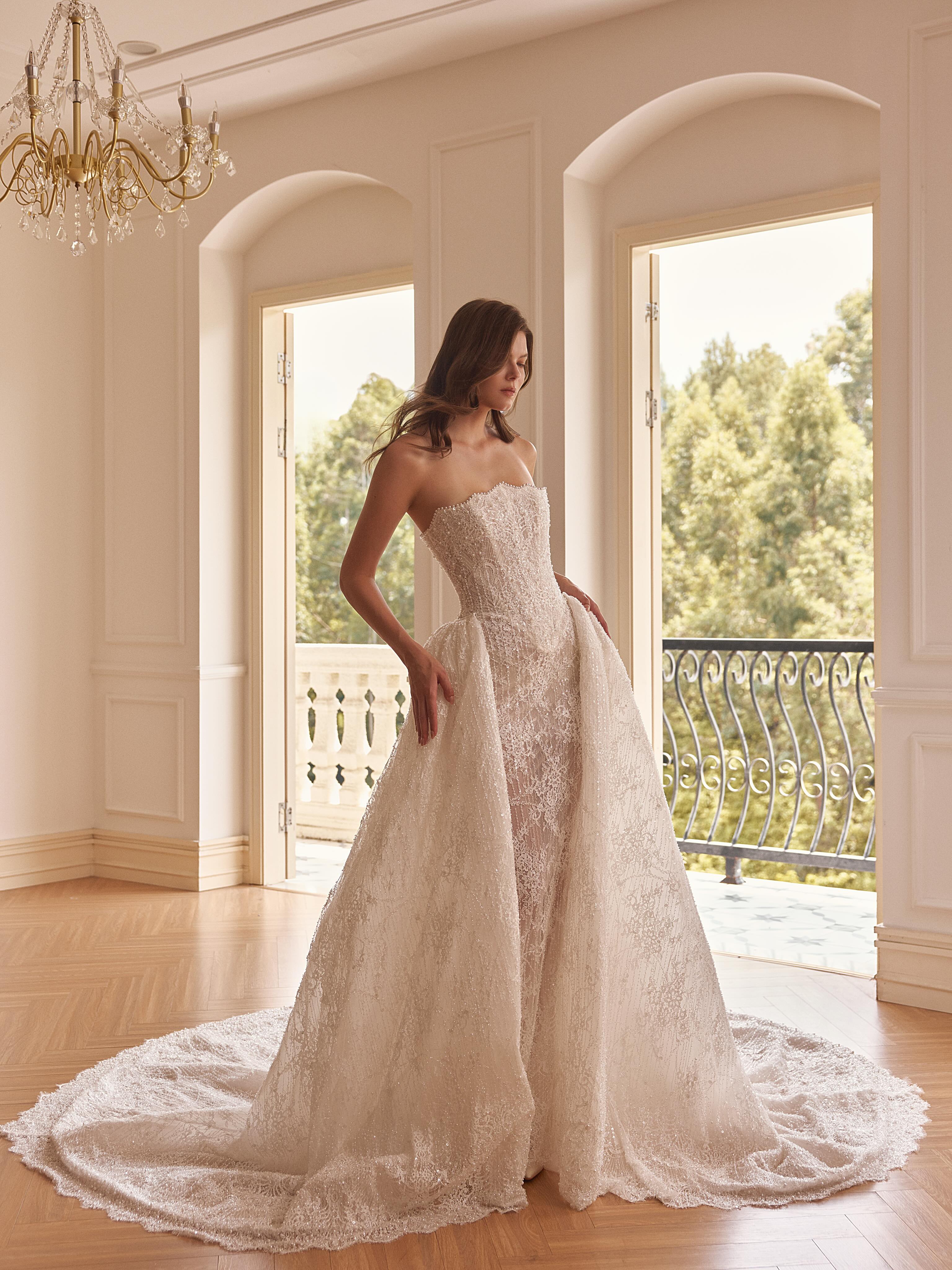 And here’s the second look… 🤍✨
Add the overskirt and she transforms from a sleek beaded mermaid into a dramatic bridal moment.
One dress. Two completely different looks.
Which would you choose — with or without the overskirt? 👀
📍 Cherie Amor Bridal | Orange County, CA
#orangecountybride #overskirtweddingdress #weddingdress #beadedweddingdress #mermaidweddingdress