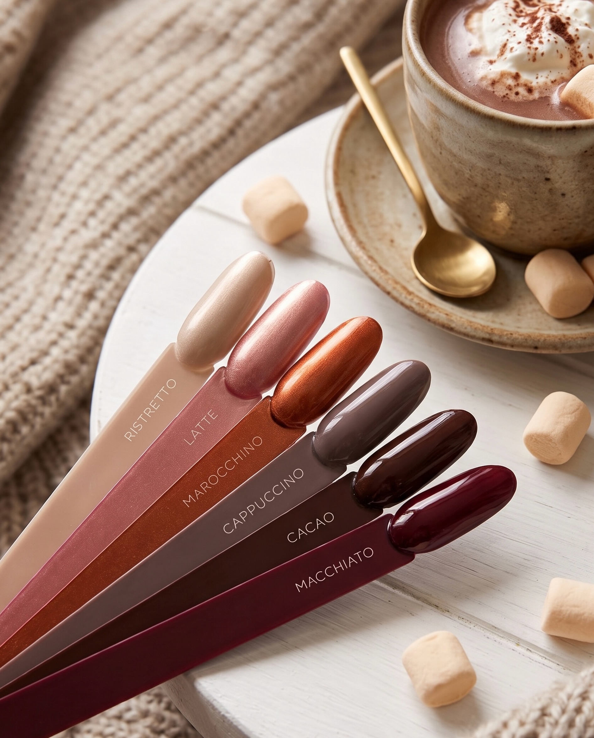 L’automne, une saison que l’on affectionne tant, fera officiellement son retour dans quelques jours! Quel paint extrait de la collection Coffee Time vous accompagne le plus durant cette période? 🍂
La collection regroupe 6 teintes chaudes et profondes que vous pourrez utiliser en couleur pleine ou pour vos nail art de saison. Chaque paint ultra pigmenté est disponible au prix de 9.50€ tandis que la collection complète est vendu au prix réduit de 51.95€. 🤎
Un indispensable pour votre bonheur et celui de vos clients! 🛍️
➡️ www.almas-creation.com
#paintnails #paintnail #autumnnail #ongleries #onglerie