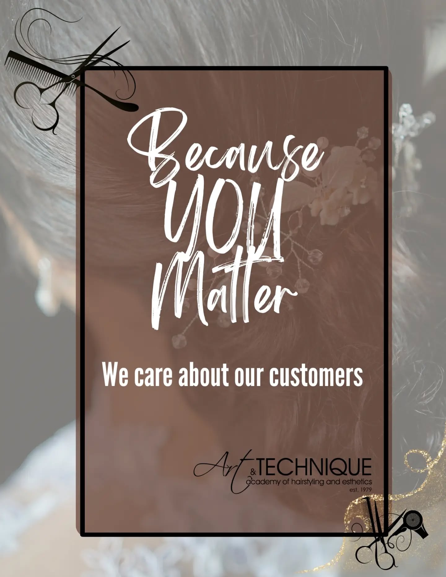 Thank You to Our Amazing Customers! 🌟
At Art & Technique Academy of Hairstyling, we are truly grateful for your support. Your trust in us means the world, and we wouldn’t be where we are today without you.
Your reviews and feedback inspire us to continue providing the best education and services possible. 💇♀️💇♂️
Book your appointments today with our talented students and experience their skills firsthand!
From all of us at Art & Technique, thank you for being a part of our journey. Here's to many more years of success together! 🫶
#ThankYou #CustomerAppreciation #ArtAndTechniqueAcademy #Grateful #BookNow hairsalons
@downtownoshawa @oshawatourism