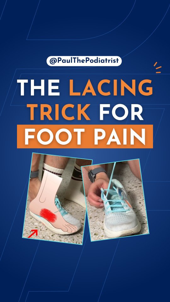 👟 Getting pressure on the top or outside of your foot?
Try this lacing technique to create more space and spread the pressure across the shoe, without sacrificing lockdown. 🏃♂️🚶♀️
🟢 More room
🔵 Less pressure
🟠 Better lockdown
Give it a try and let me know if it works for you! 👇
#RunningTips #WalkingTips #ShoeTips #RunningShoes #foothealth