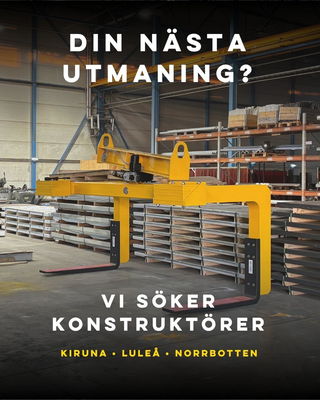 Hos oss får du inte bara en ritning att göra. Du får ett problem att lösa.
Som konstruktör på Lyftnord får du följa ett projekt från den första kontakten med kunden hela vägen till leverans.
Först behöver du förstå vad kunden faktiskt ska göra. Hur ser deras miljö ut? Vad ska lyftas? Vad fungerar inte med dagens lösning?
Sedan börjar klurandet.
Du får ta fram lösningen, konstruera, arbeta med beräkningar och CE-märkning och följa projektet vidare genom tillverkningen.
Och projekten varierar.
Det kan vara ett mindre lyftredskap ena gången och ett elektriskt styrt lyftok nästa. Våra lösningar specialanpassas efter kundens behov, så nästa projekt behöver inte se ut som det förra.
Hos oss får du också möjlighet att utvecklas inom det du själv vill bli bättre på, till exempel konstruktion eller beräkning.
Du får ansvar för dina projekt, men du står inte ensam. Vi hjälper varandra, diskuterar lösningar och utvecklar våra arbetssätt tillsammans.
👉️ Vi söker nu två konstruktörer: en till Kiruna och en till Luleå.
Vi är även öppna för dialog med dig som bor någon annanstans i Norrbotten.
Vill du jobba nära både kunden och tekniken?
Läs mer och sök smidigt via vår karriärssida lyftnord.se/karriar
🔗 Länk i bio.
👉️ Tipsa gärna någon som du tror skulle passa hos oss!